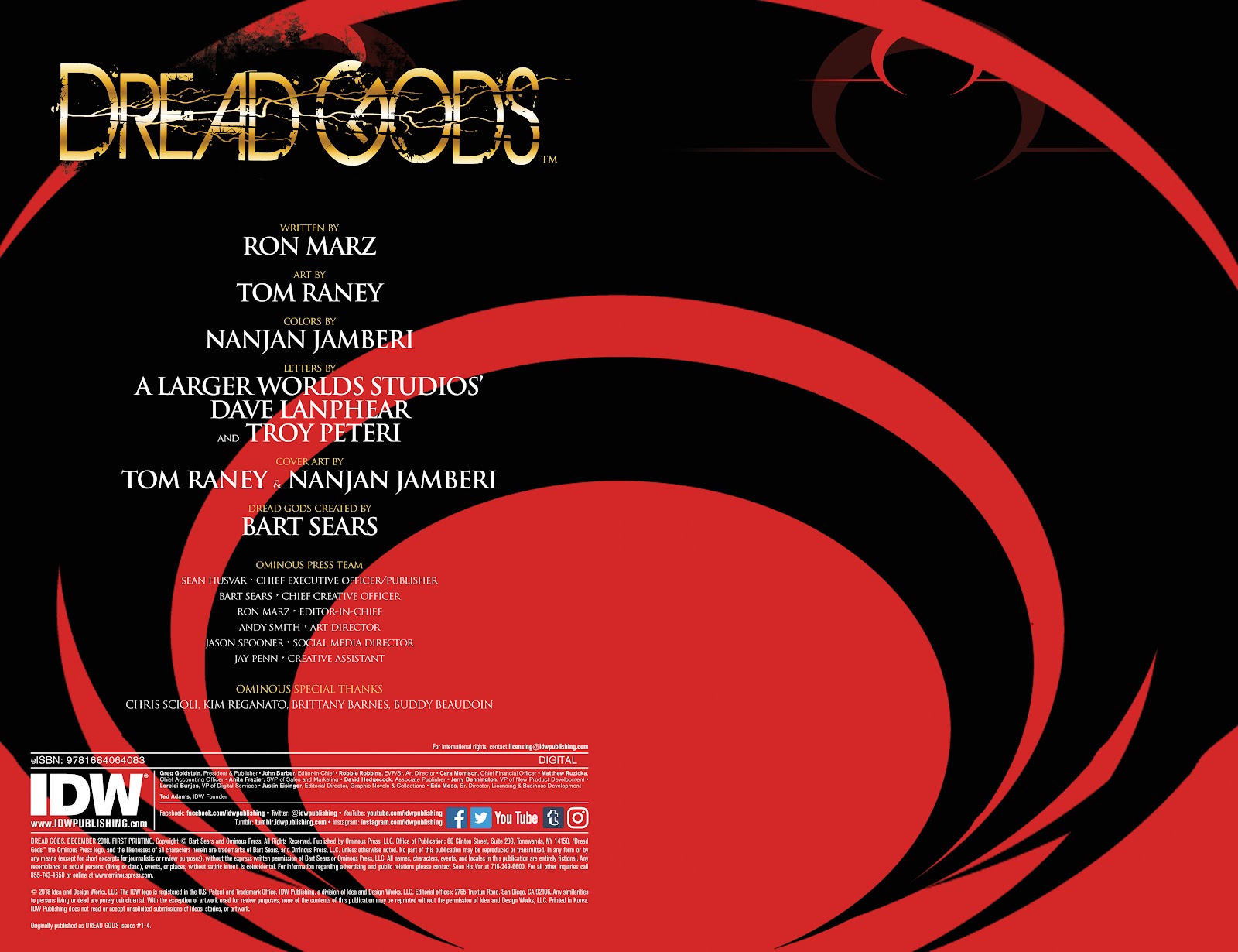 Dread Gods issue TPB - Page 4
