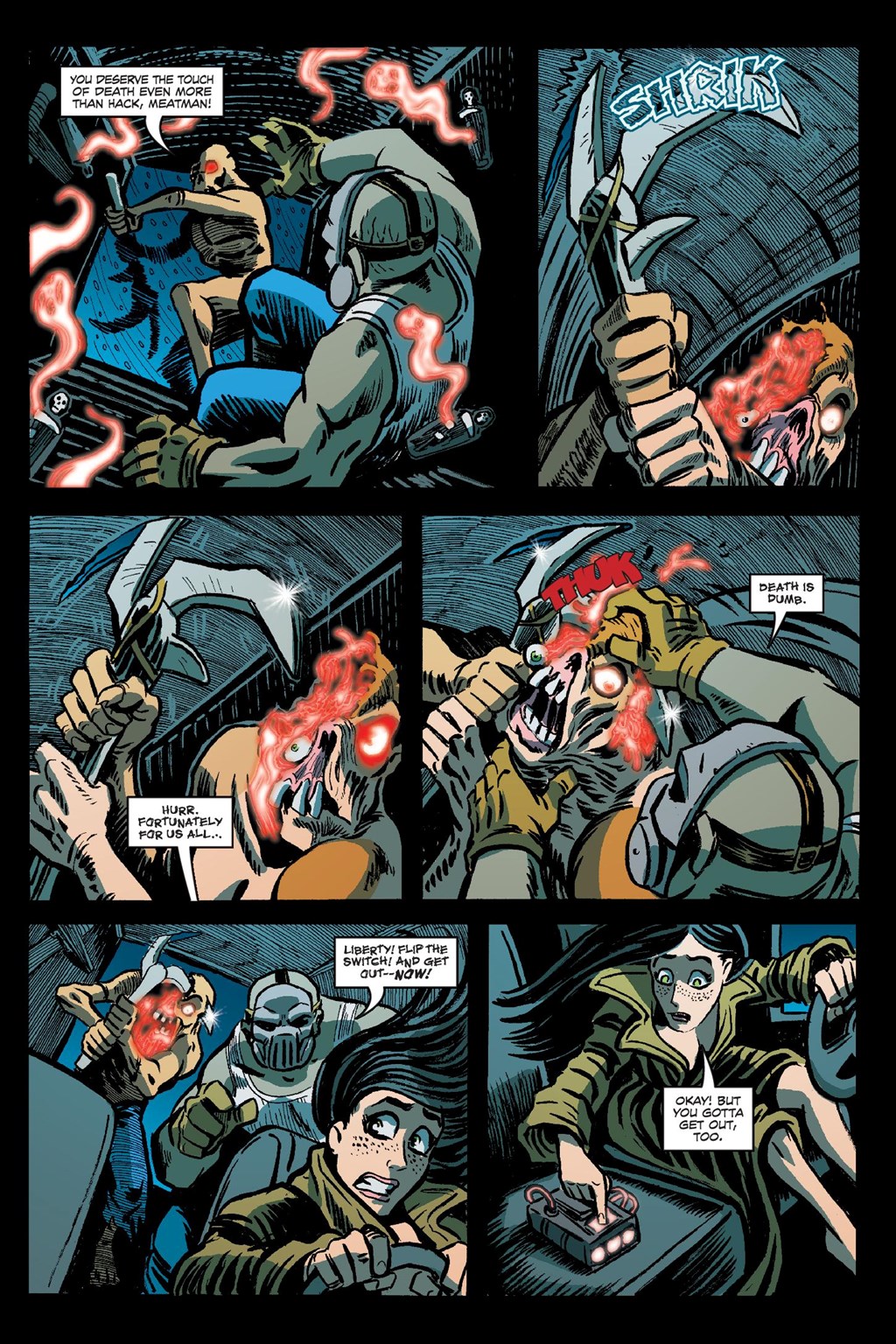Read online Hack/Slash Deluxe comic -  Issue # TPB 3 (Part 3) - 68