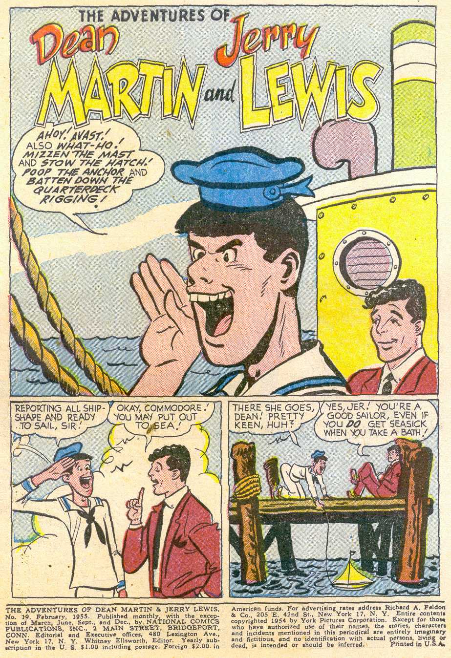 Read online The Adventures of Dean Martin and Jerry Lewis comic -  Issue #19 - 3