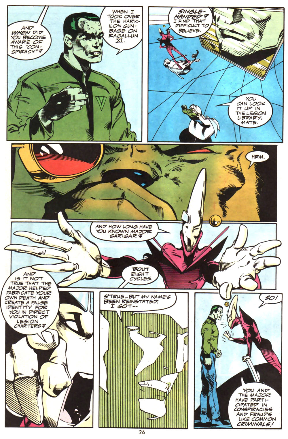 Read online Alien Legion (1987) comic -  Issue #11 - 28