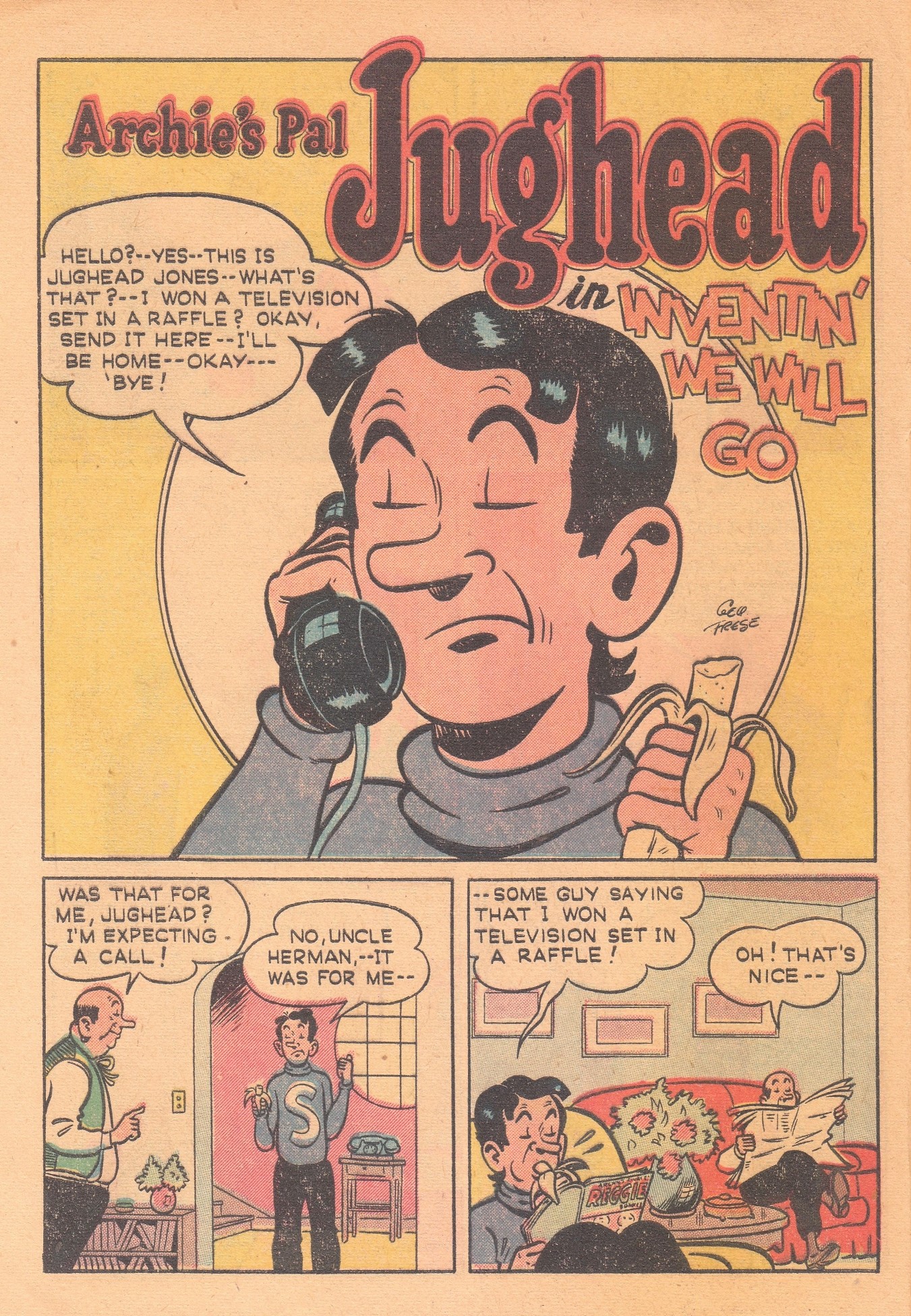 Read online Archie's Pal Jughead comic -  Issue #4 - 8