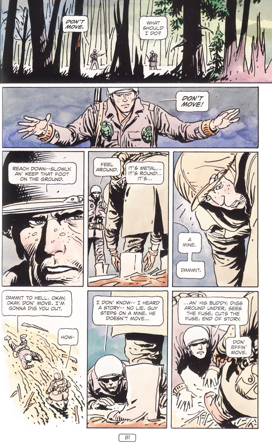 Read online Sgt. Rock: Between Hell & A Hard Place comic -  Issue # TPB - 87