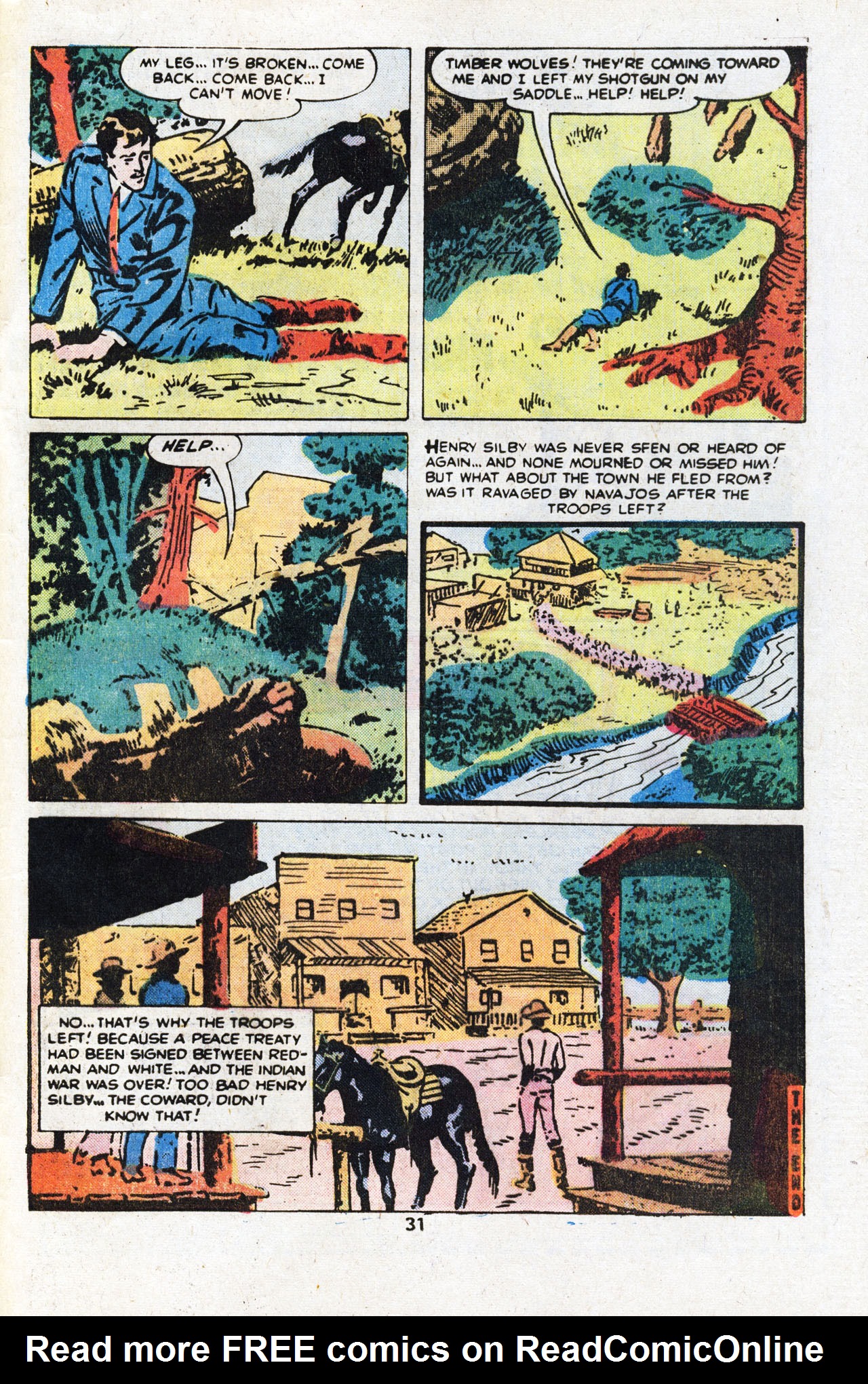 Read online The Outlaw Kid (1970) comic -  Issue #28 - 33