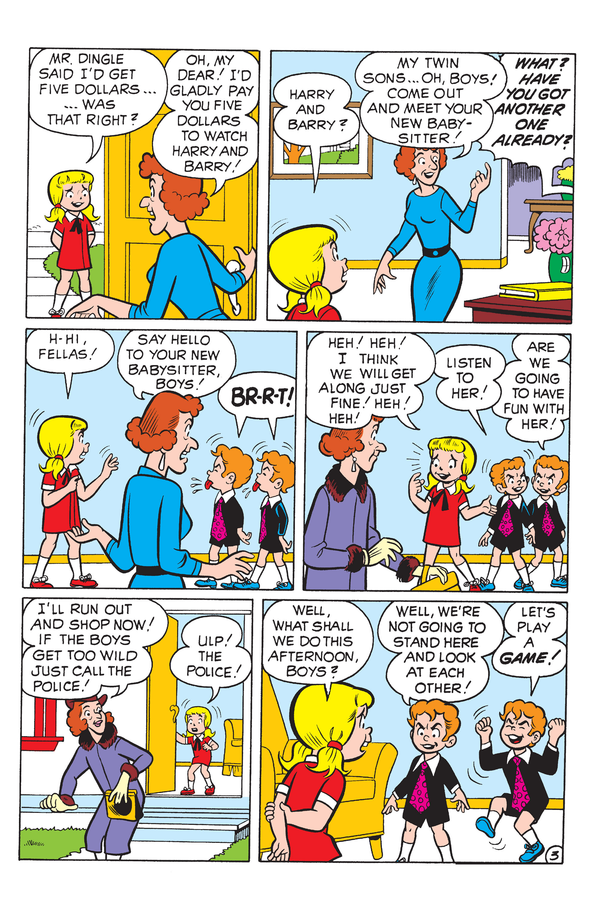 Read online B&V Friends Adventures In Babysitting comic -  Issue # TPB - 55