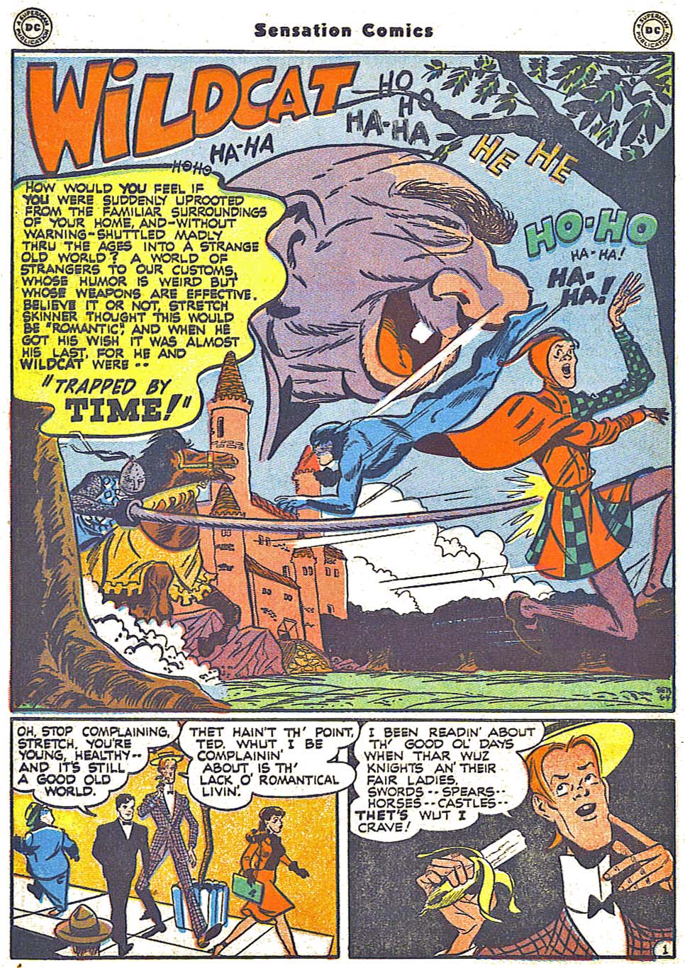 Read online Sensation (Mystery) Comics comic -  Issue #64 - 42