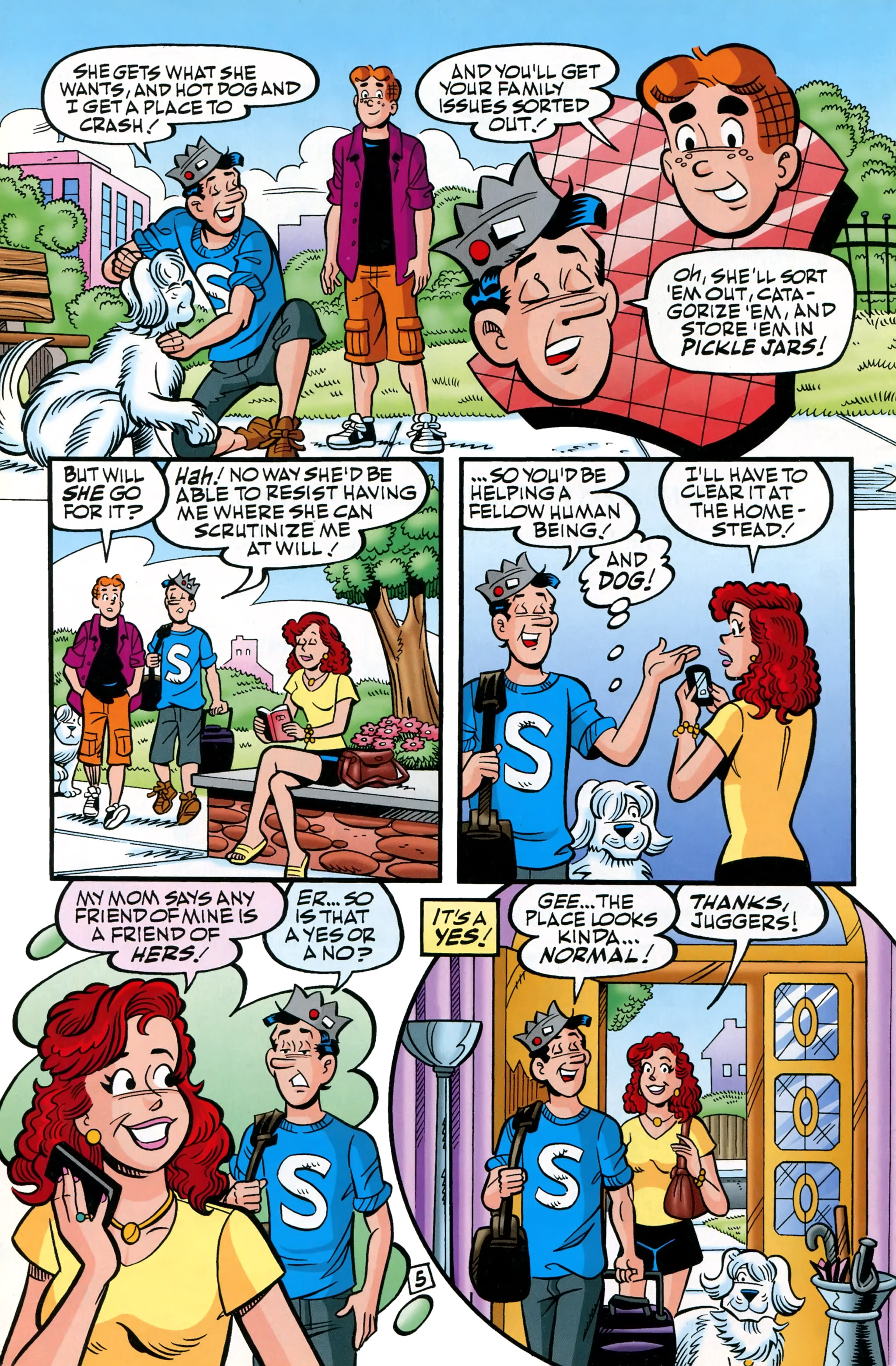 Read online Archie's Pal Jughead Comics comic -  Issue #210 - 8