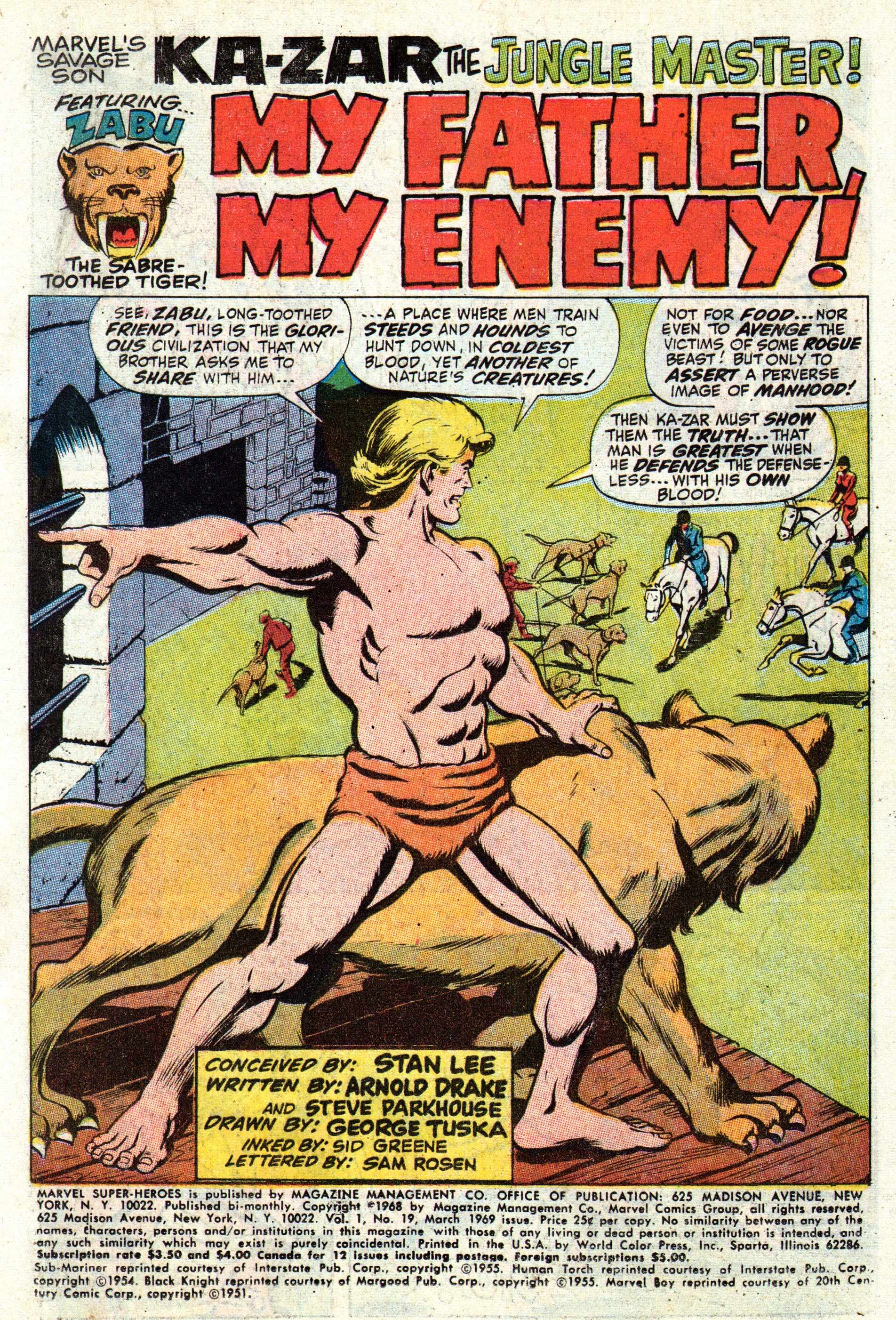 Read online Marvel Super-Heroes comic -  Issue #19 - 3