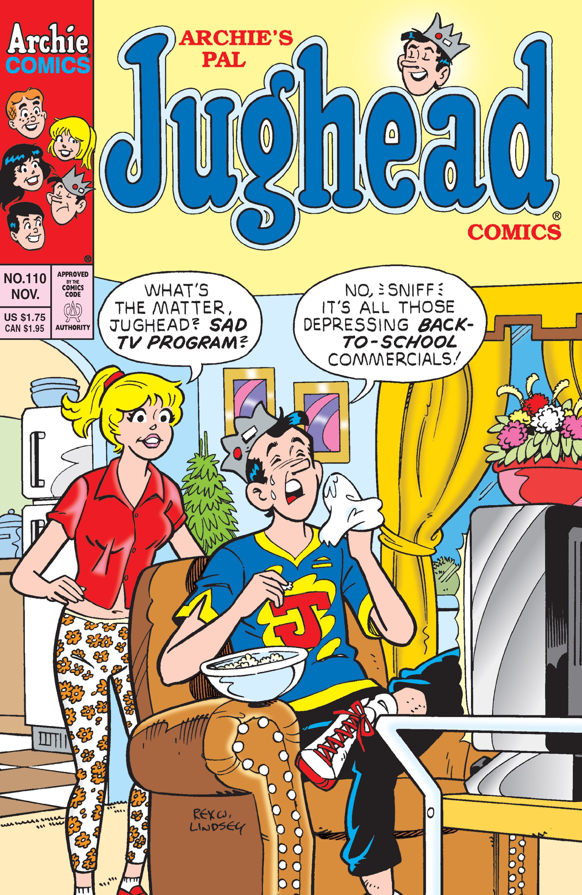 Read online Archie's Pal Jughead comic -  Issue #110 - 1