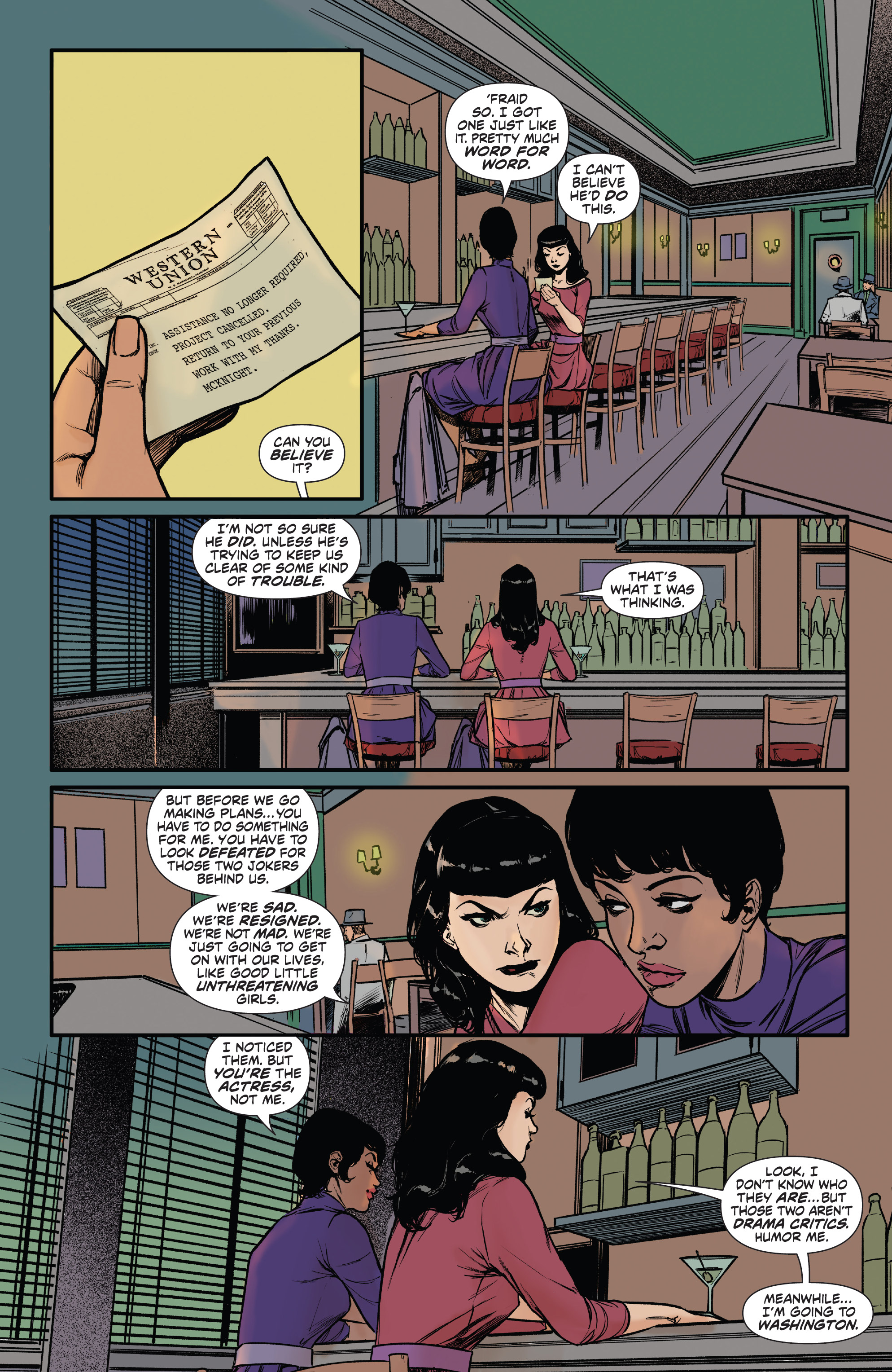 Read online Bettie Page: Unbound comic -  Issue #6 - 16