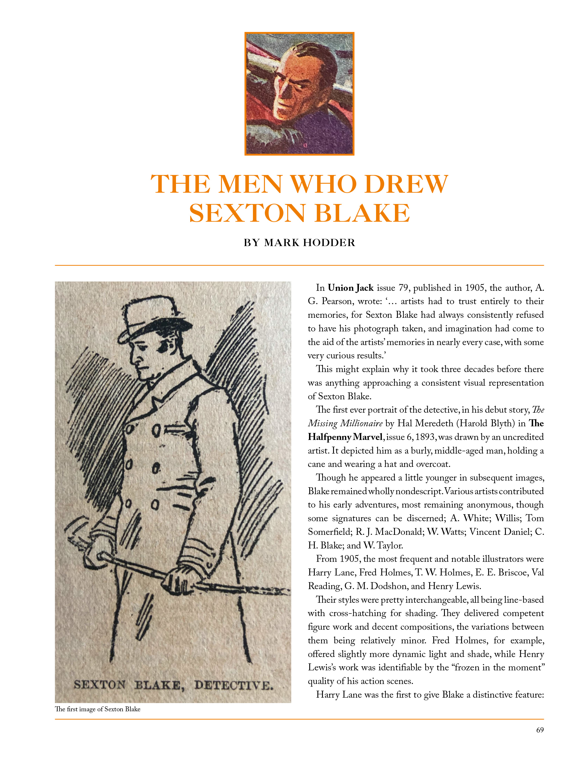 Read online The Return of Sexton Blake comic -  Issue # TPB - 71