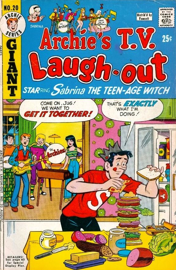 Read online Archie's TV Laugh-Out comic -  Issue #20 - 1
