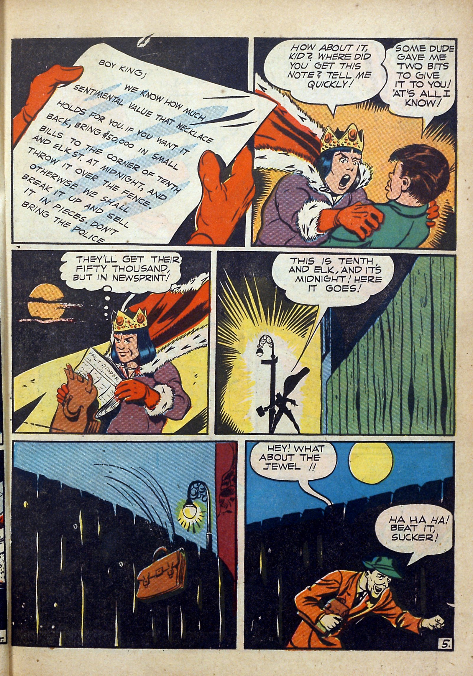 Read online Clue Comics comic -  Issue #4 - 7