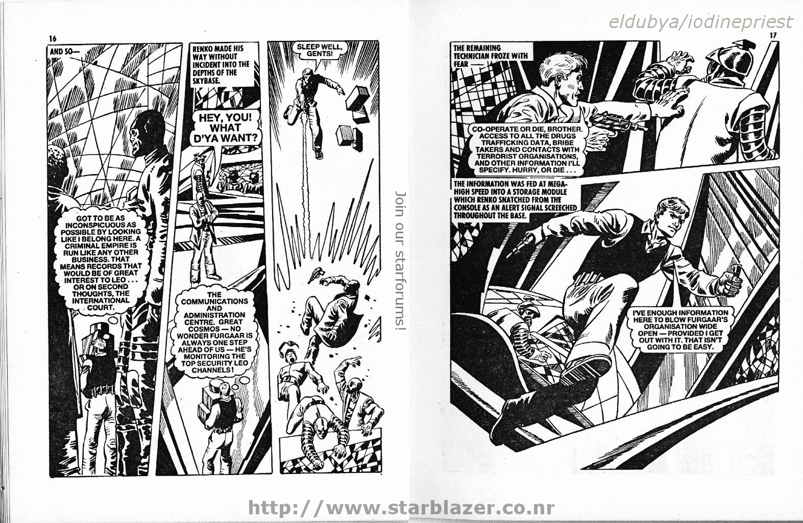 Read online Starblazer comic -  Issue #212 - 10