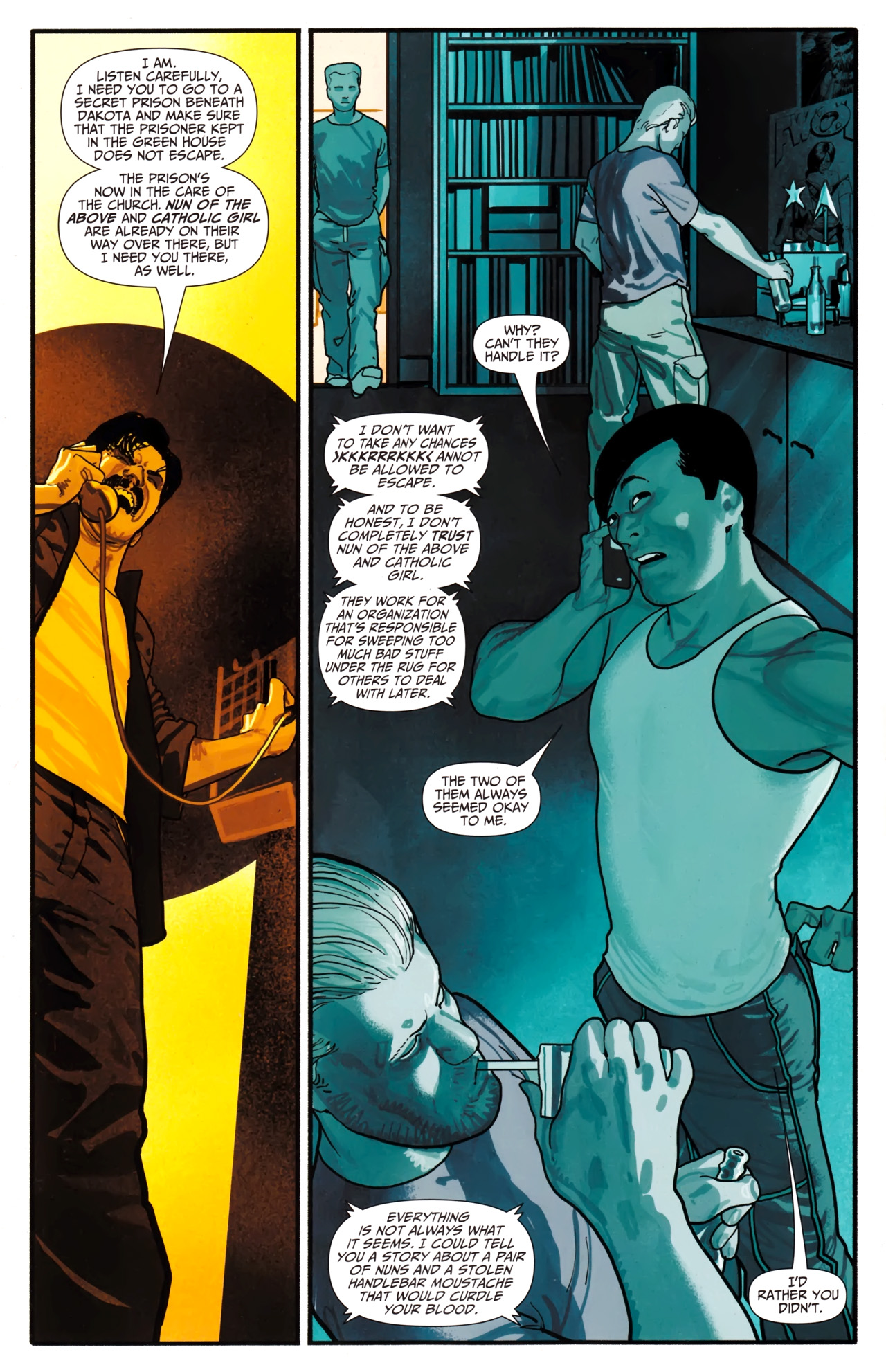 Read online Xombi (2011) comic -  Issue #1 - 9