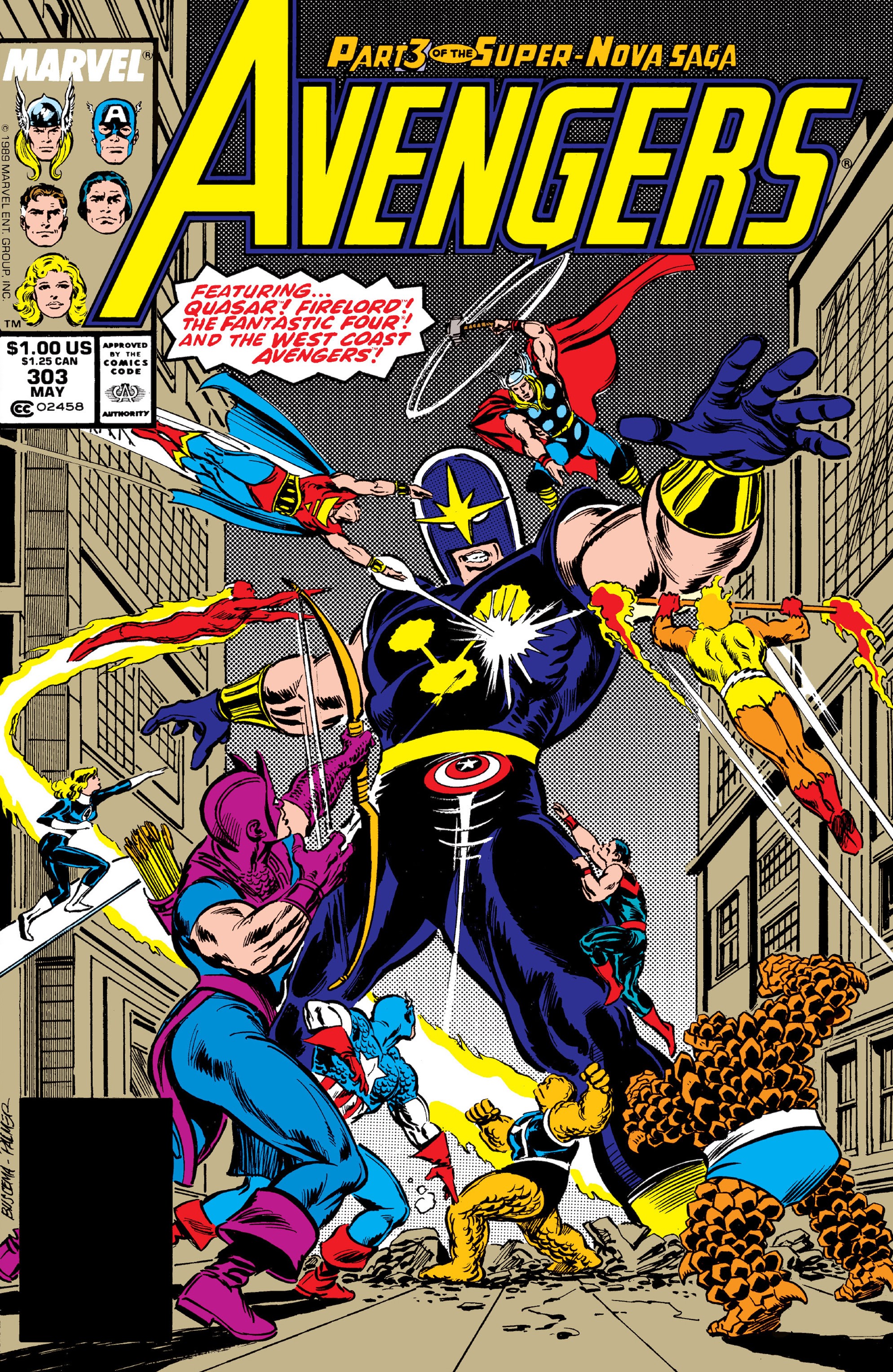 Read online The Avengers (1963) comic -  Issue #303 - 1