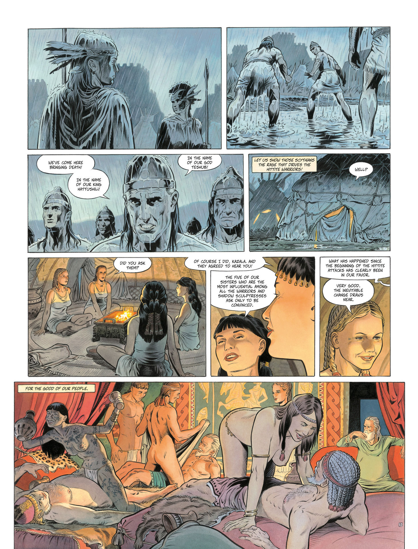 Read online Conquests comic -  Issue #3 - 23