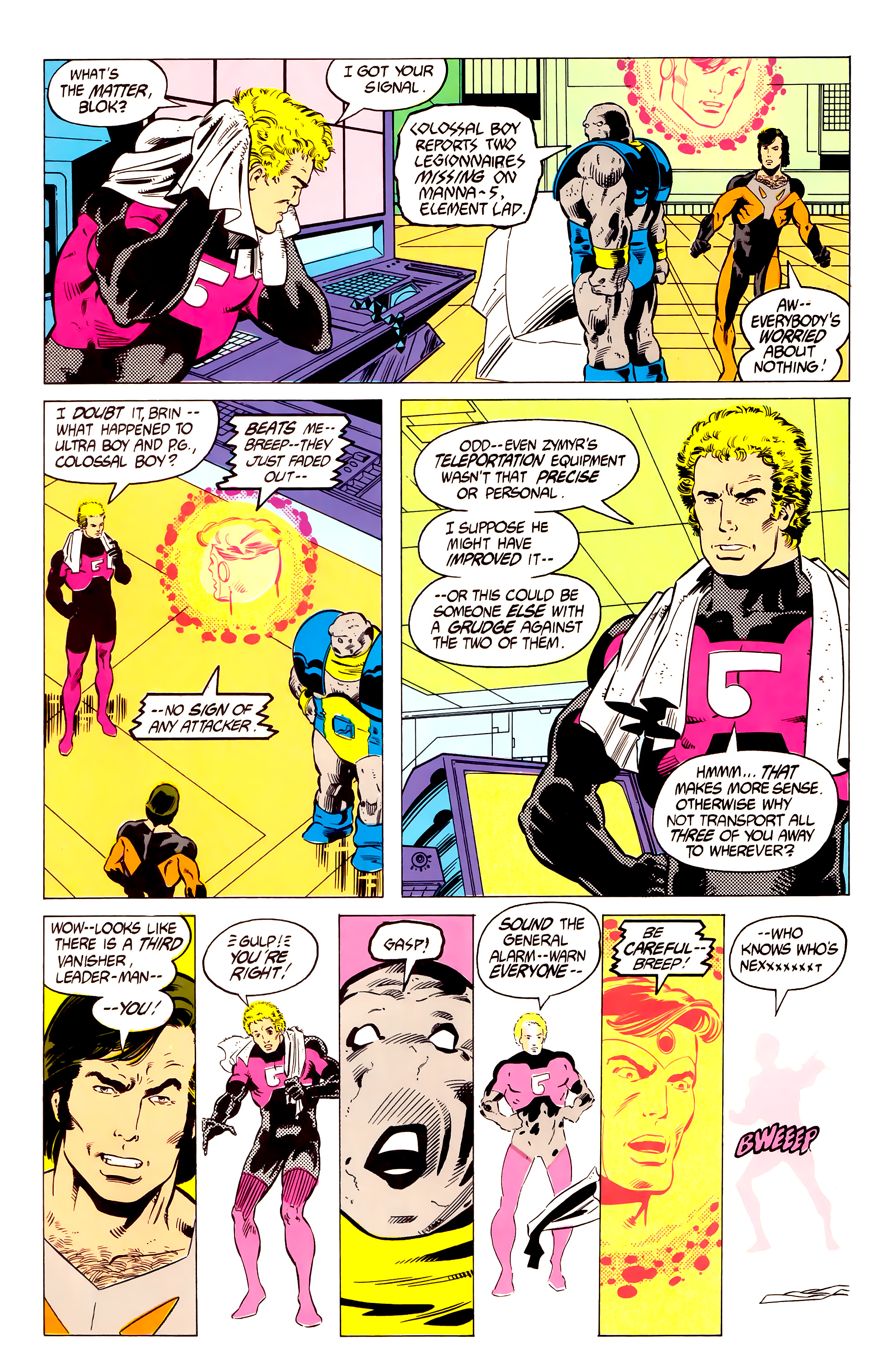 Read online Legion of Super-Heroes (1984) comic -  Issue #19 - 7