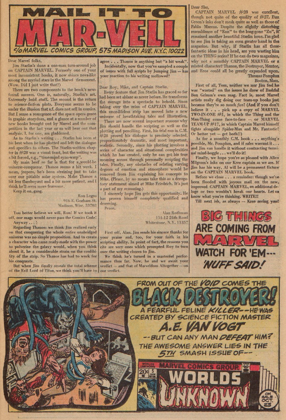 Read online Captain Marvel (1968) comic -  Issue #30 - 14