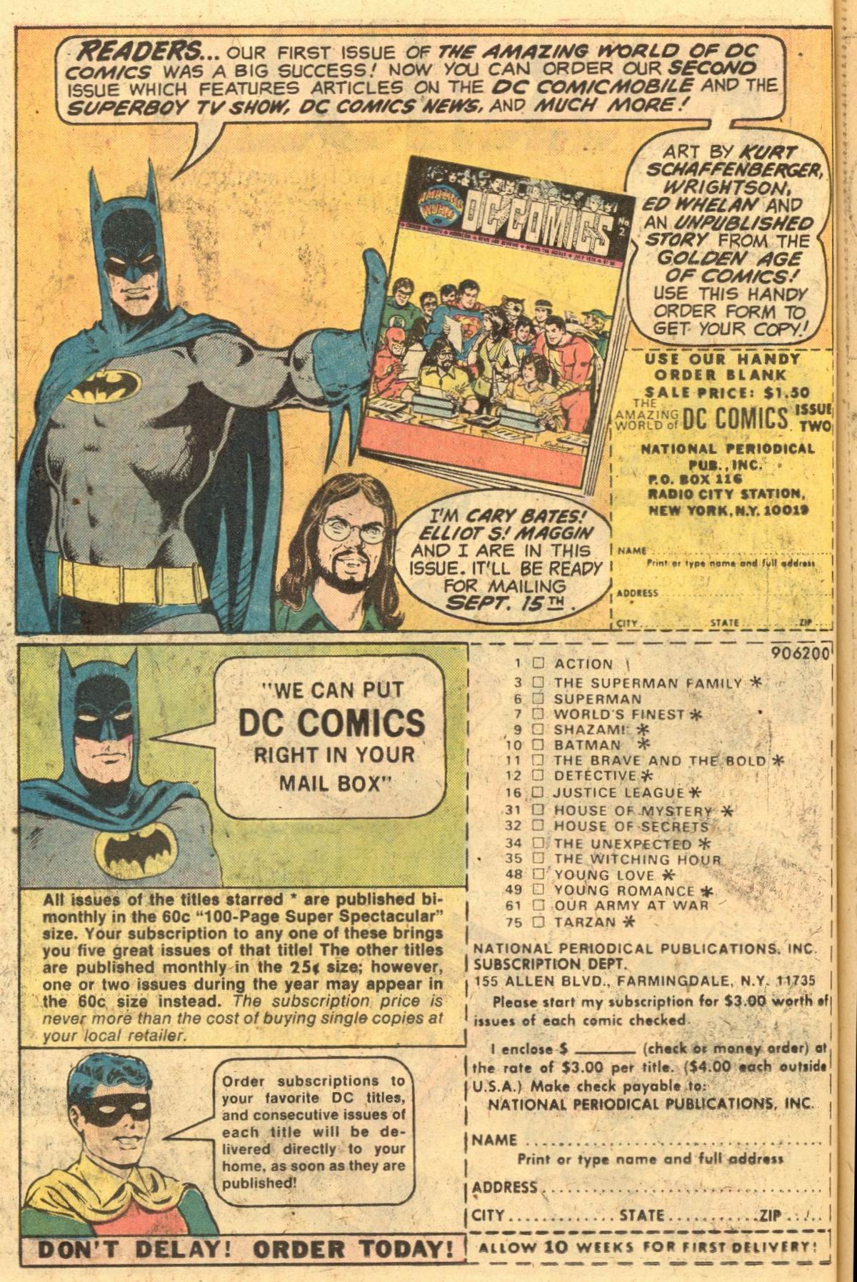 Read online Batman (1940) comic -  Issue #260 - 42