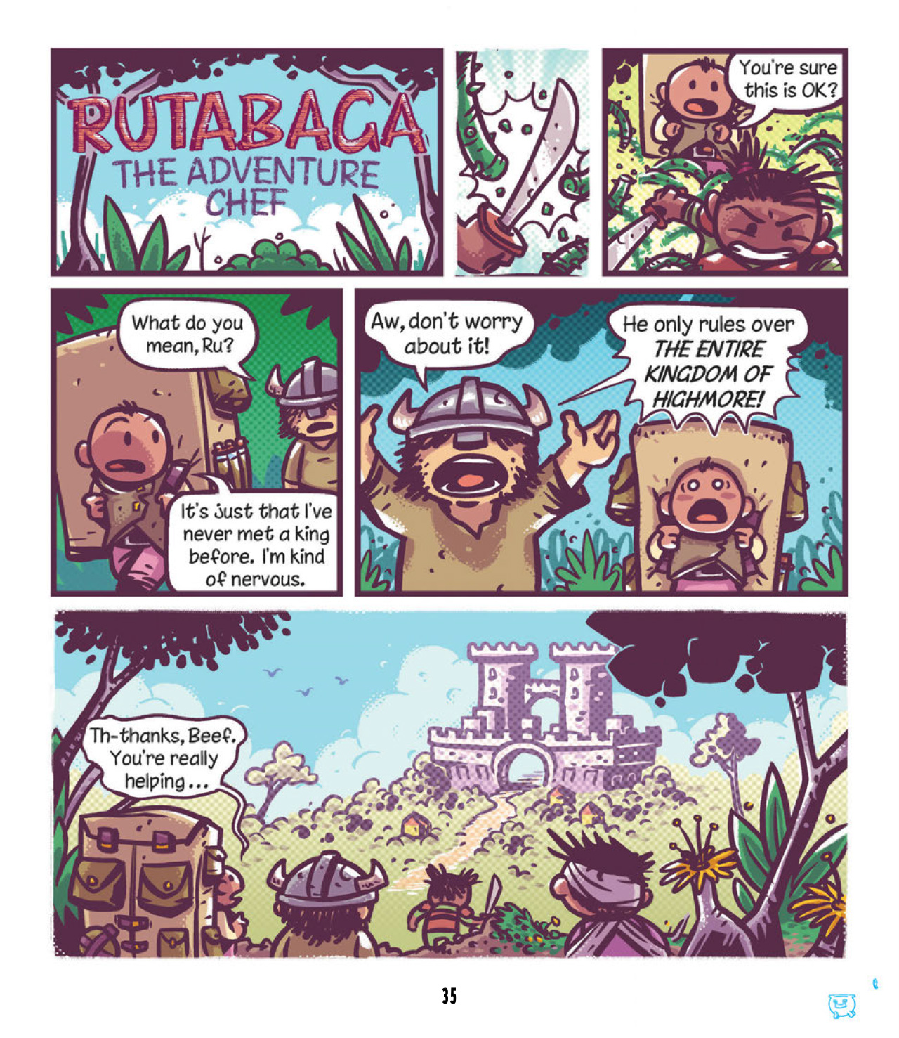 Read online Rutabaga: The Adventure Chef comic -  Issue # TPB 1 - 37