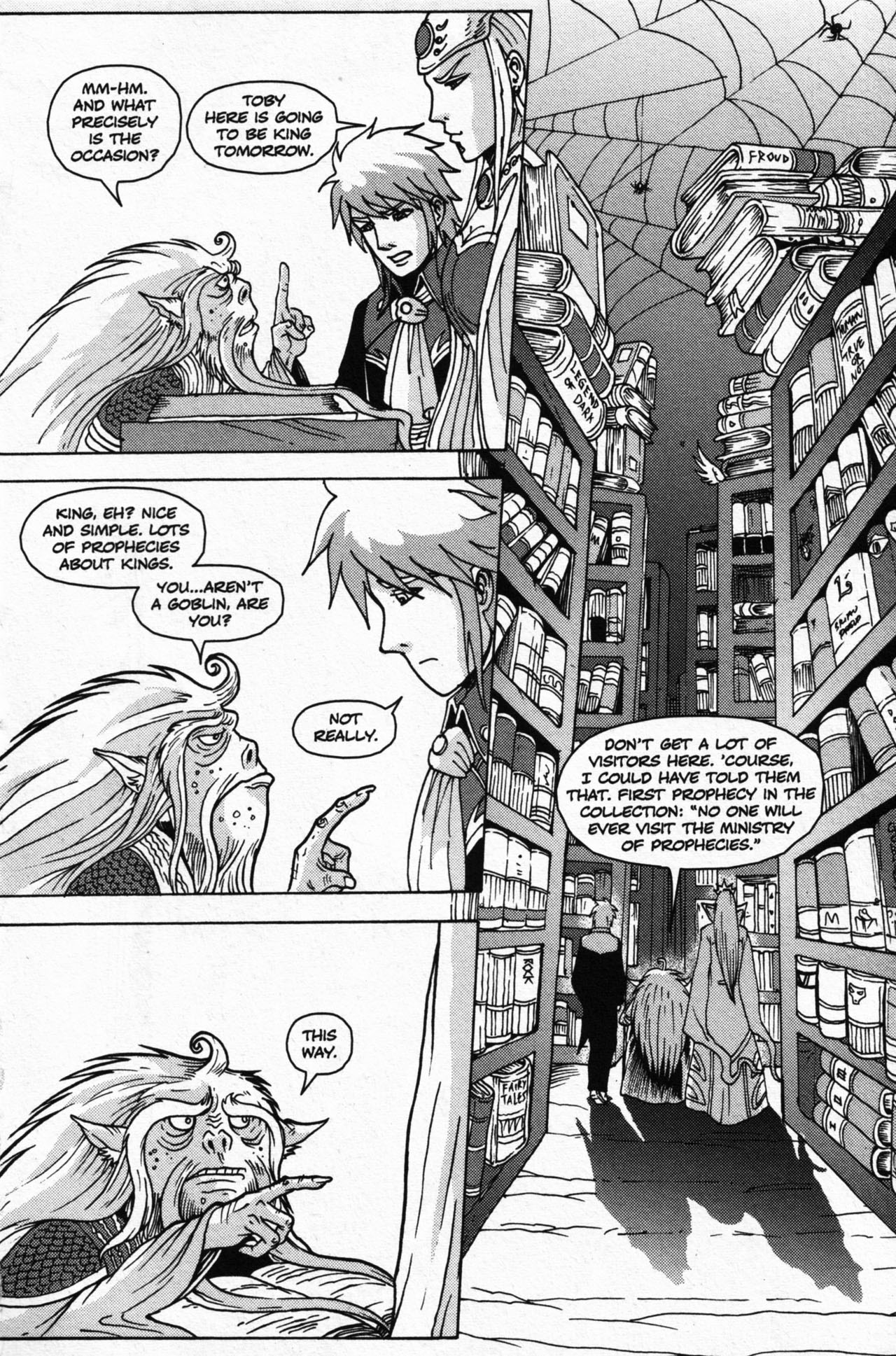 Read online Jim Henson's Return to Labyrinth comic -  Issue # Vol. 2 - 145