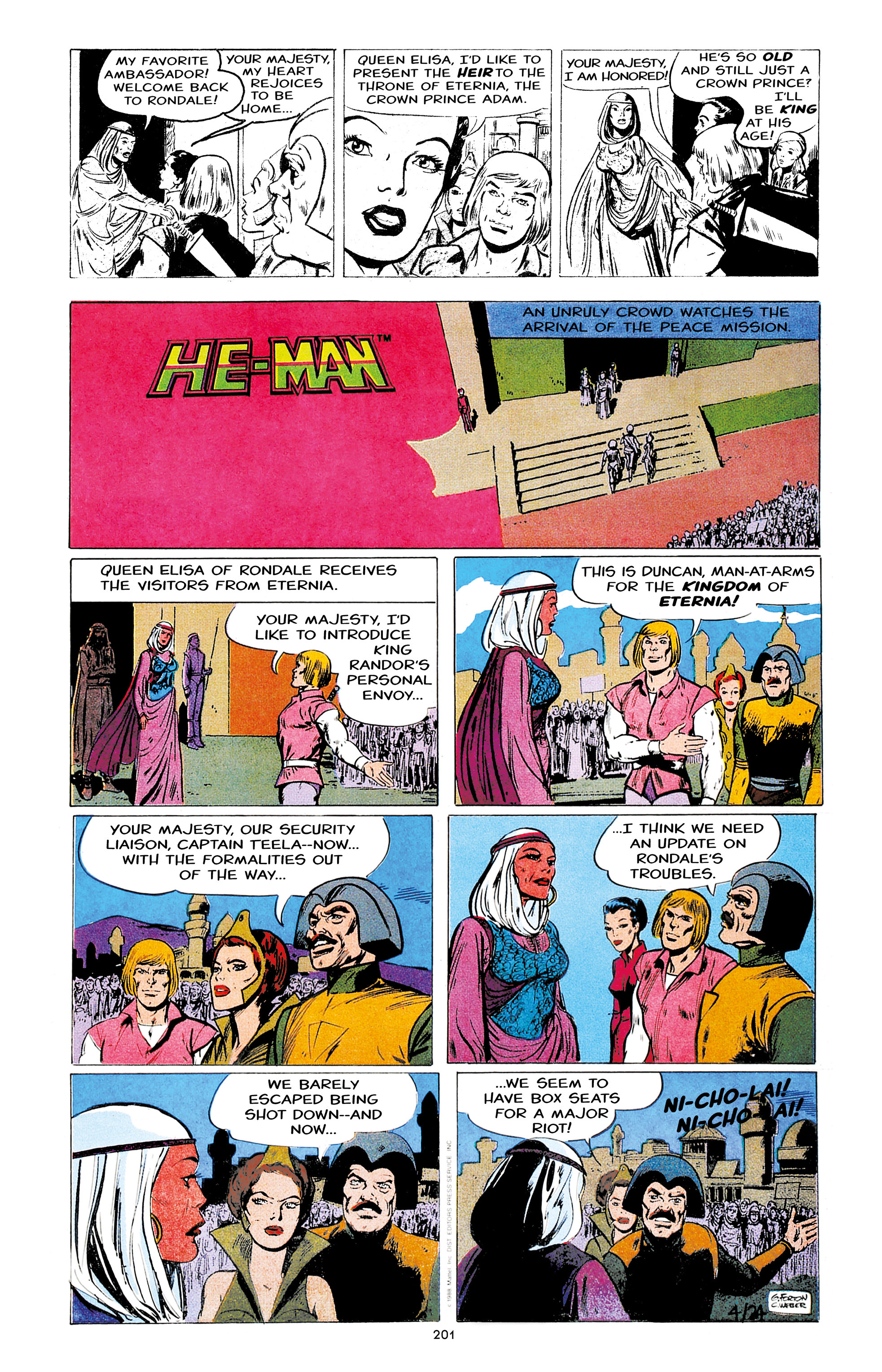 Read online He-Man and the Masters of the Universe: The Newspaper Comic Strips comic -  Issue # TPB (Part 3) - 1