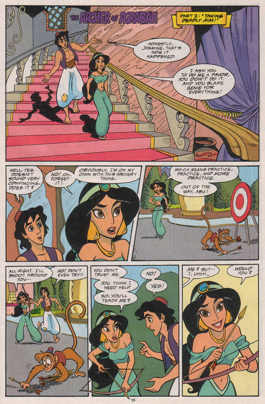 Read online Disney's Aladdin comic -  Issue #9 - 17