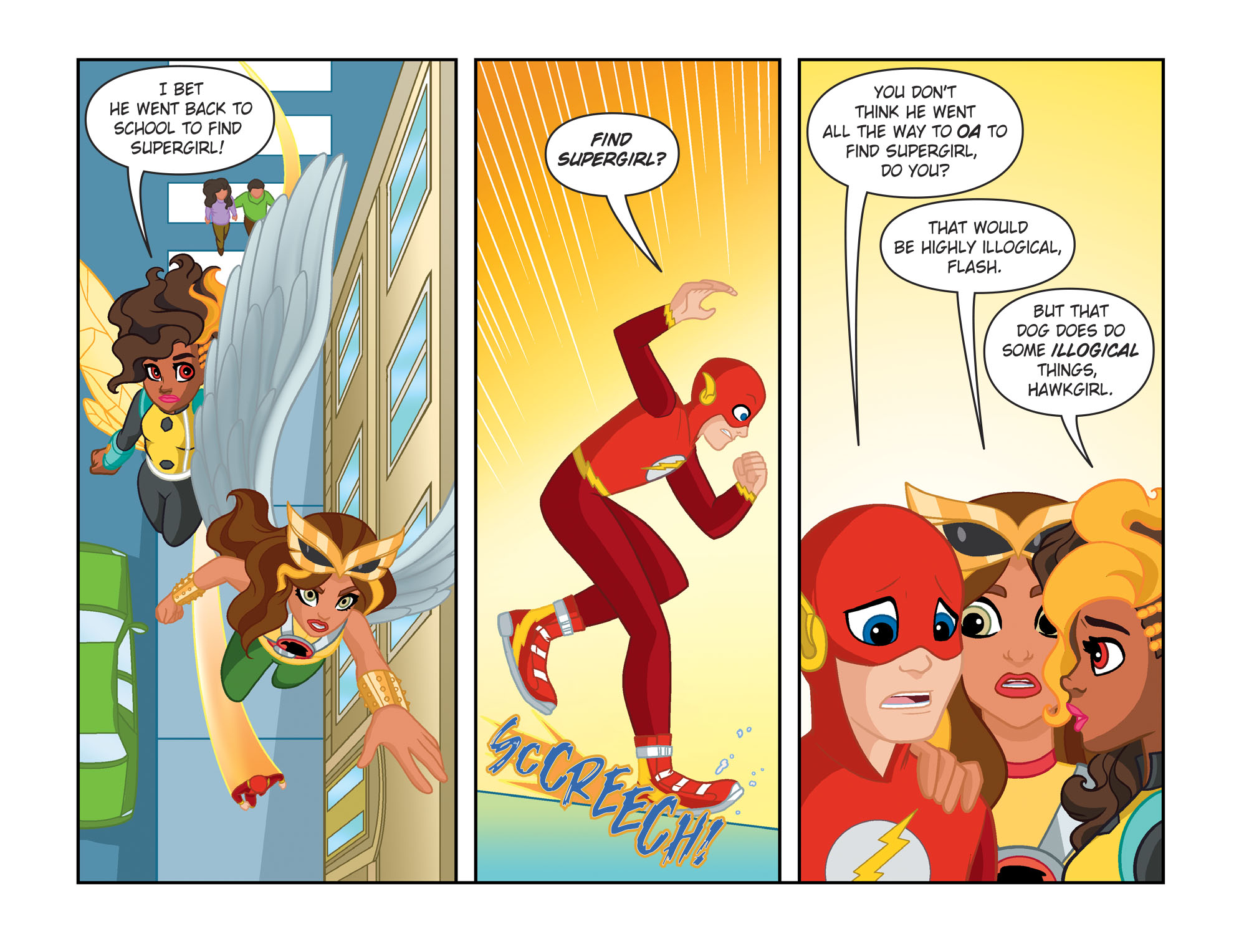 Read online DC Super Hero Girls: Spaced Out comic -  Issue #7 - 17