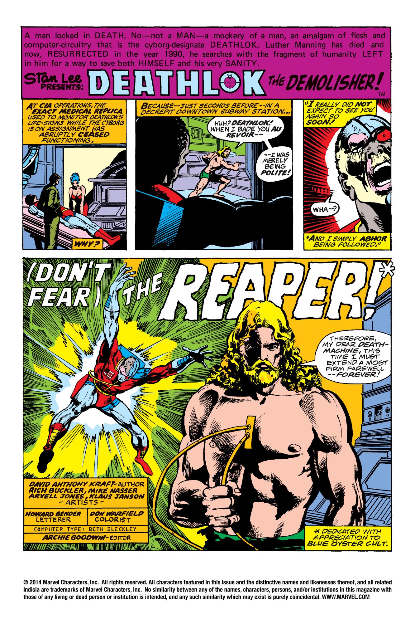 Read online Deathlok the Demolisher: The Complete Collection comic -  Issue # TPB - 210