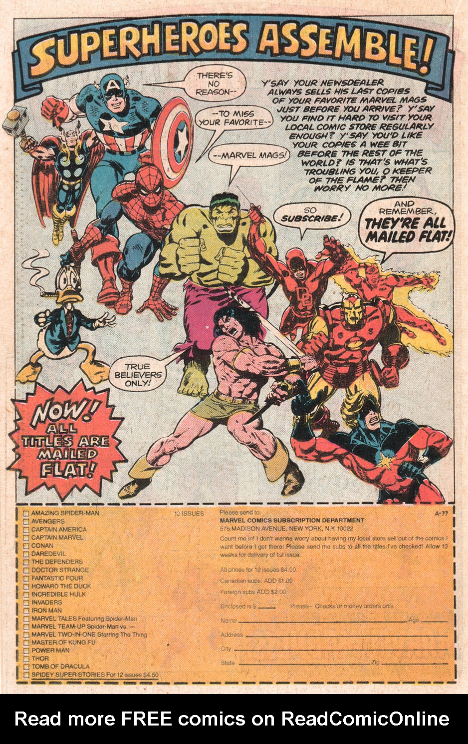 Read online Marvel Tales (1964) comic -  Issue #82 - 22