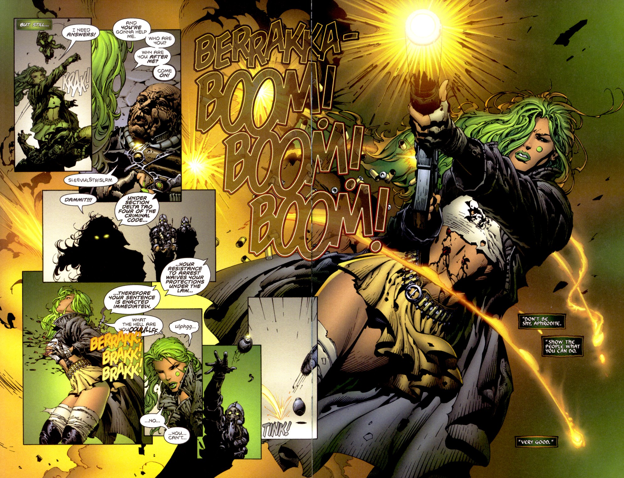 Read online Aphrodite IX (2000) comic -  Issue #1 - 8