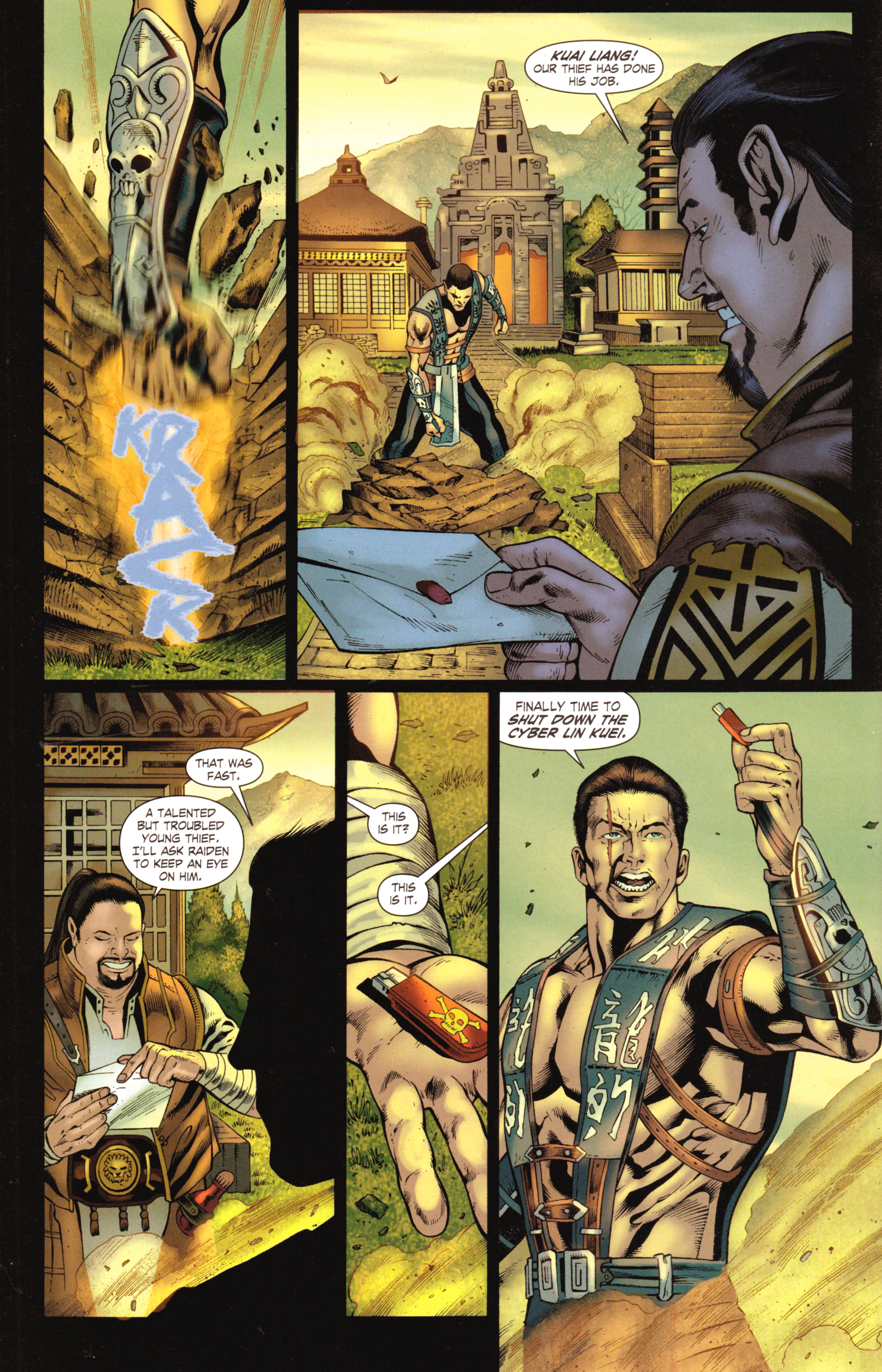 Read online Mortal Kombat X [II] comic -  Issue #12 - 16