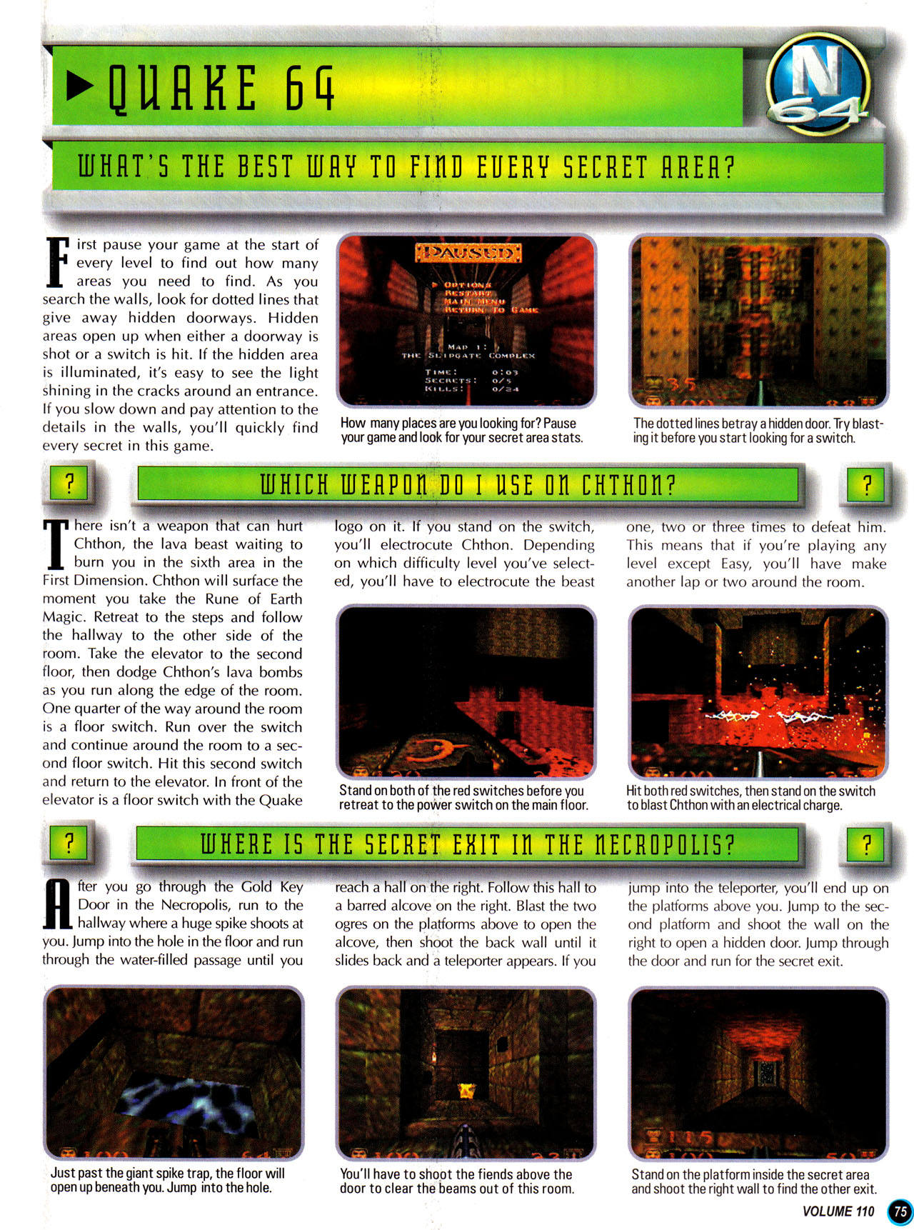 Read online Nintendo Power comic -  Issue #110 - 81