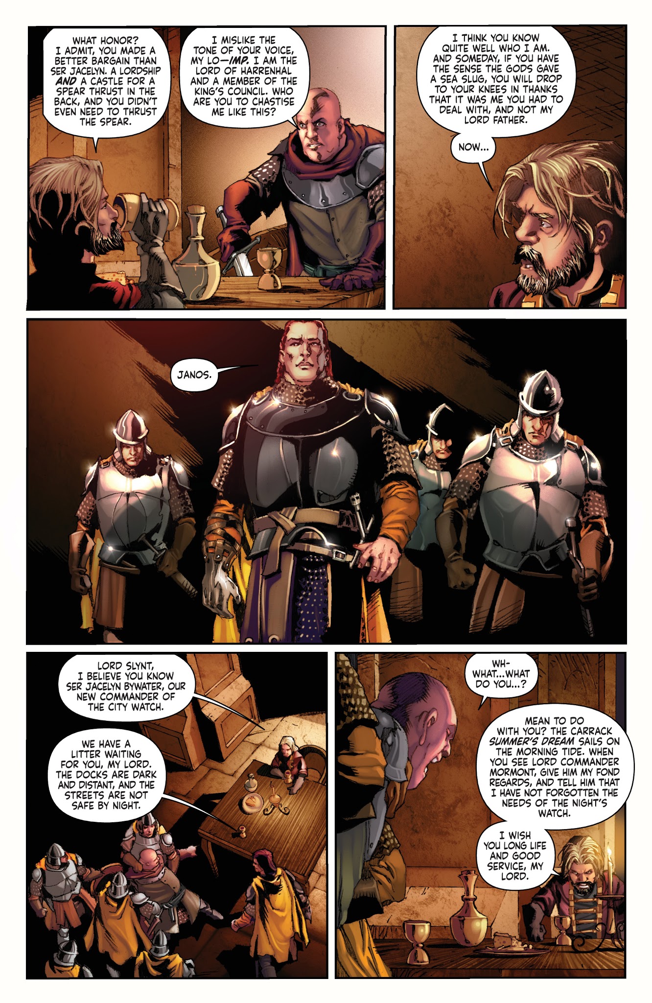 Read online A Clash of Kings comic -  Issue #5 - 7