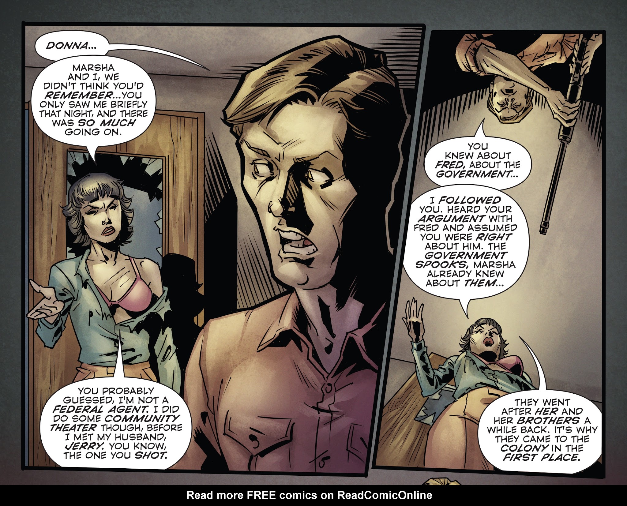 Read online The Howling: Revenge of the Werewolf Queen comic -  Issue #7 - 12