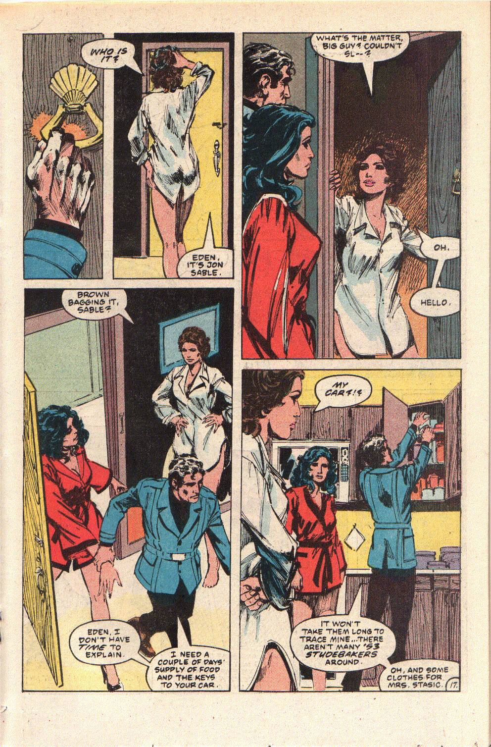 Read online Jon Sable, Freelance comic -  Issue #7 - 19