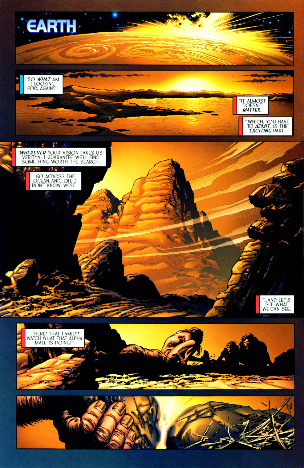 Read online Crux comic -  Issue #1 - 4