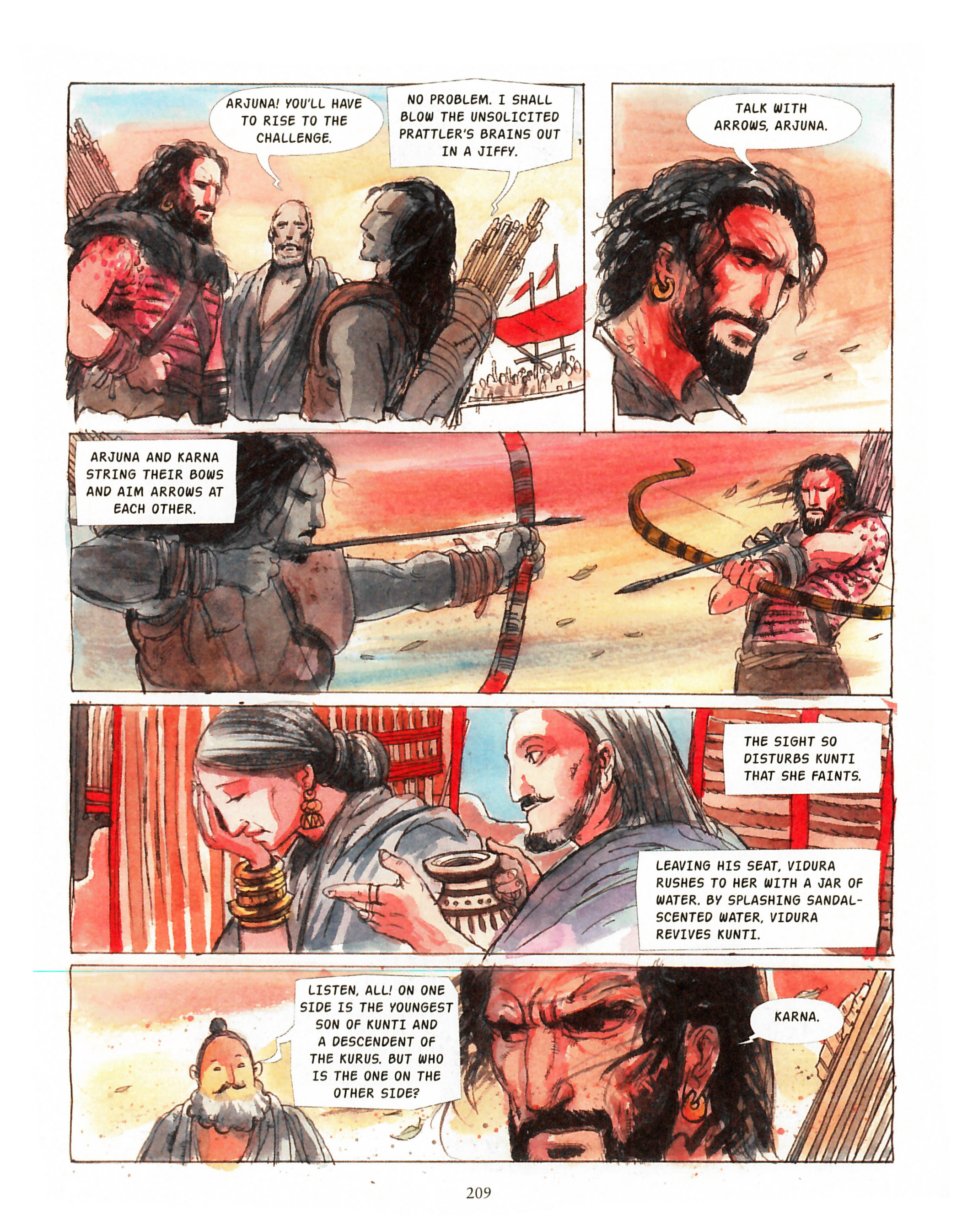 Read online Vyasa: The Beginning comic -  Issue # TPB (Part 3) - 17