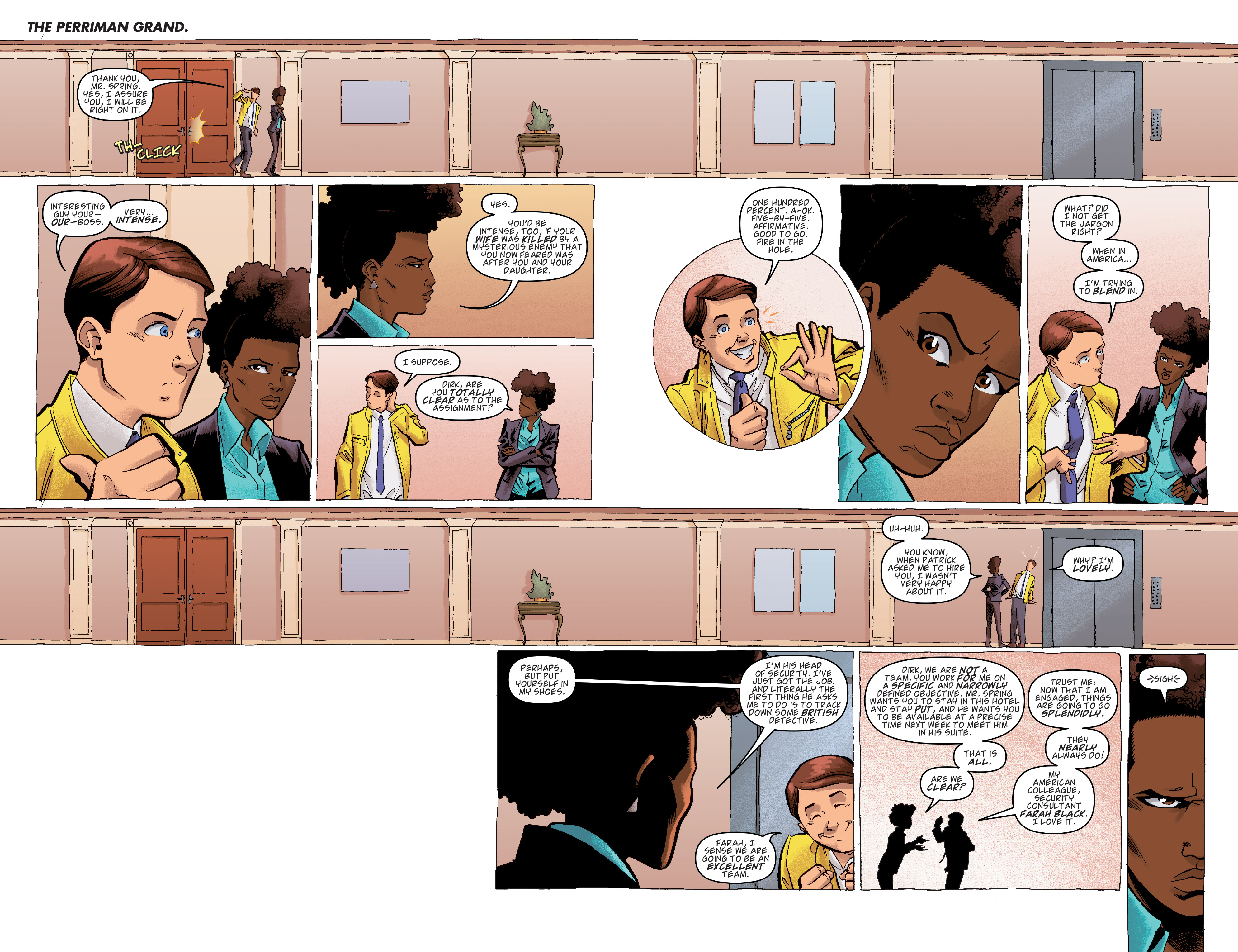 Read online Dirk Gently's Holistic Detective Agency: The Salmon of Doubt comic -  Issue # TPB 2 - 41