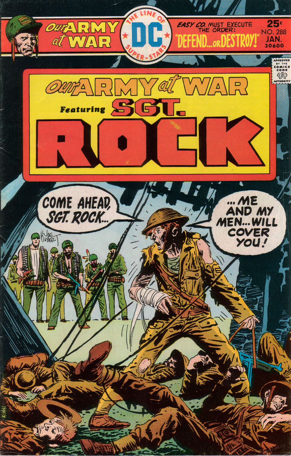 Read online Our Army at War (1952) comic -  Issue #288 - 1
