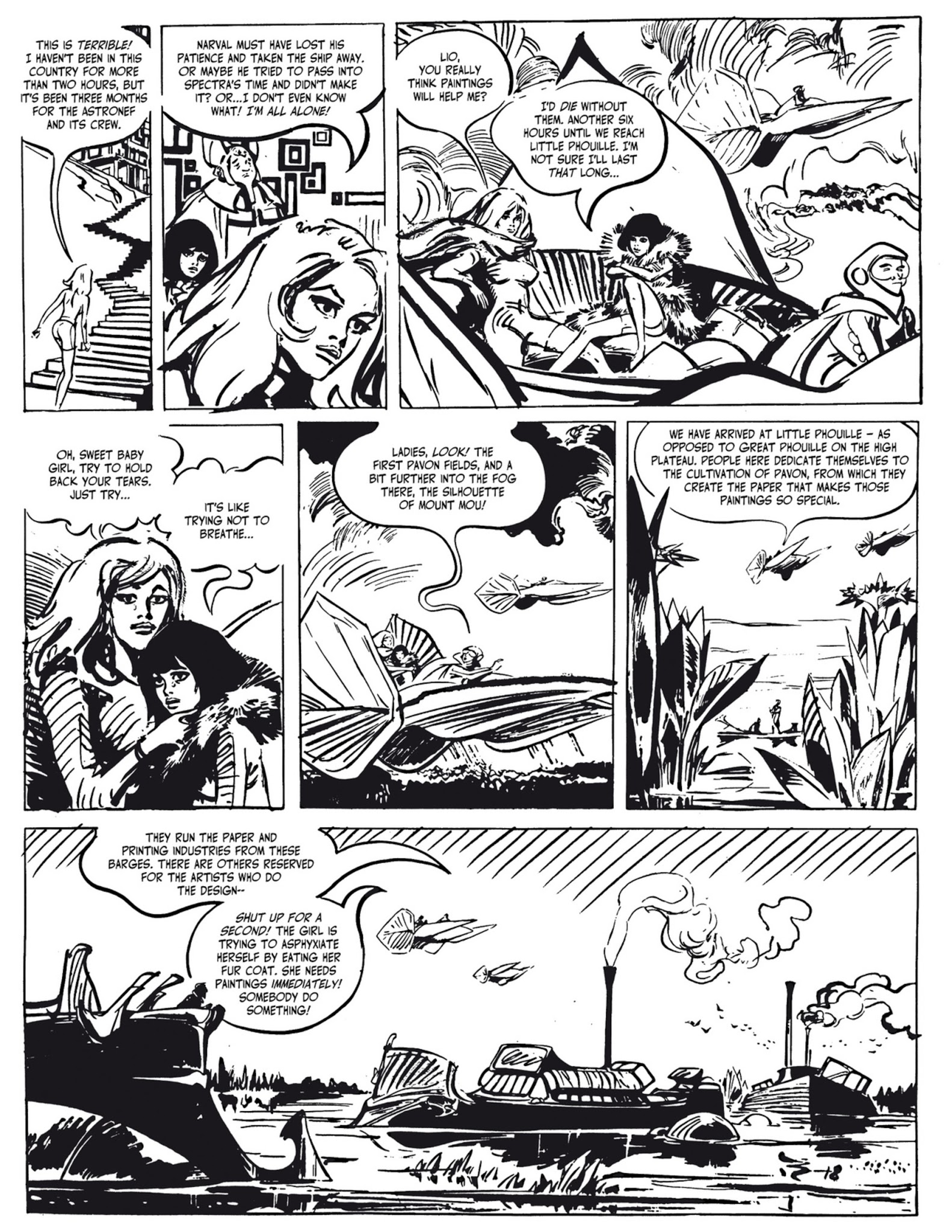 Read online Barbarella and The Wrath of the Minute-Eater comic -  Issue # TPB - 23