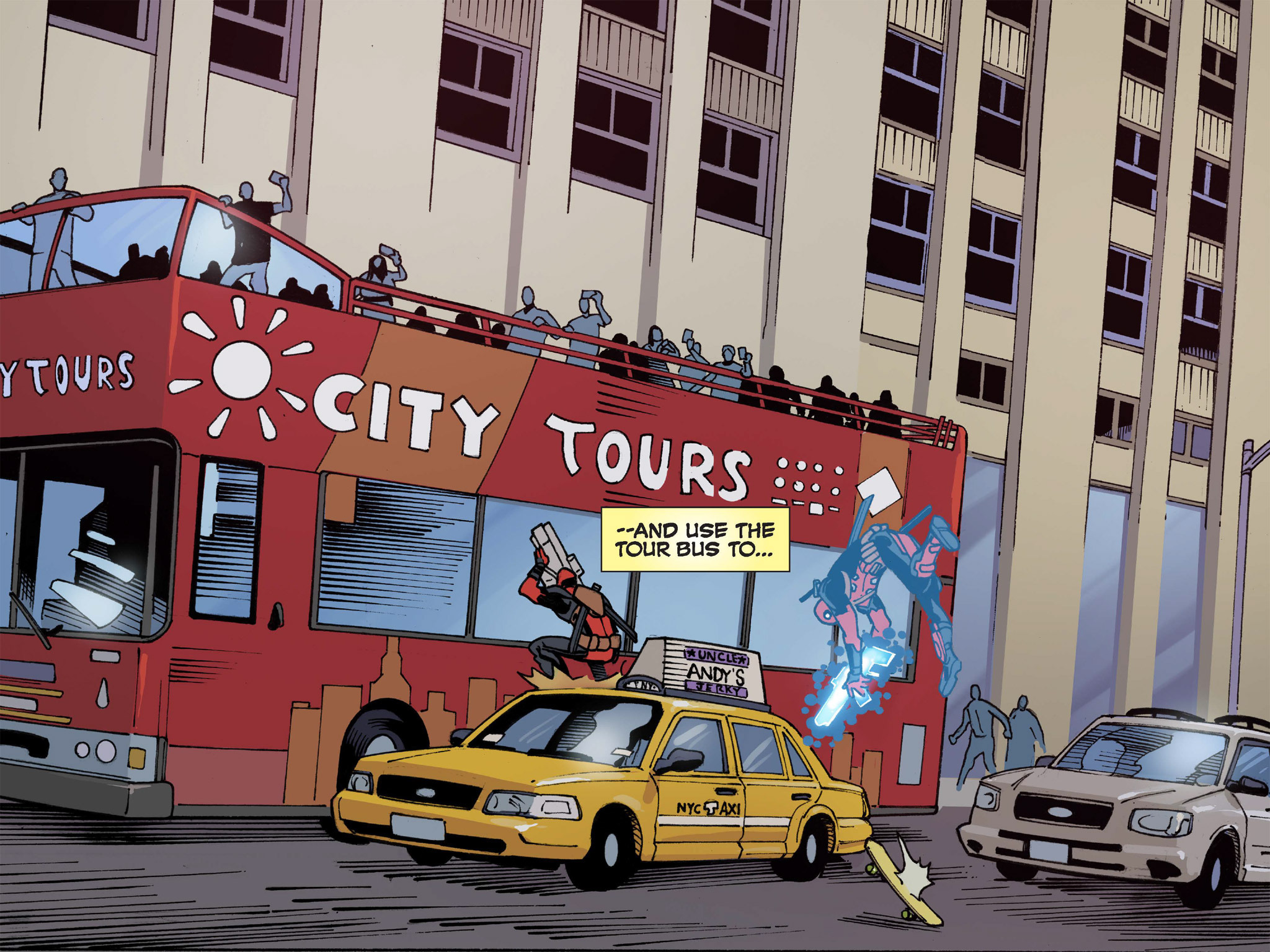 Read online Deadpool & Cable: Split Second Infinite Comic comic -  Issue #3 - 44