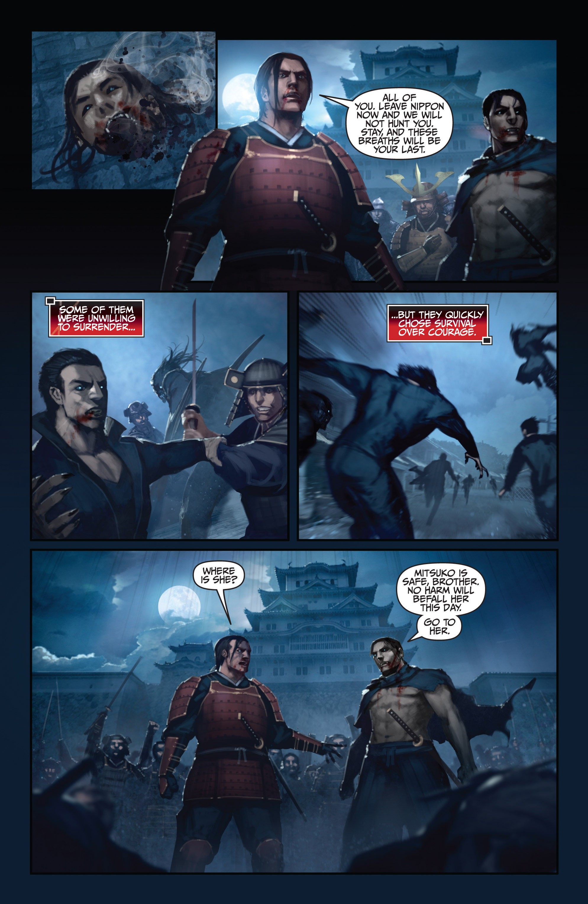 Read online Bushido: The Way of the Warrior comic -  Issue #5 - 19