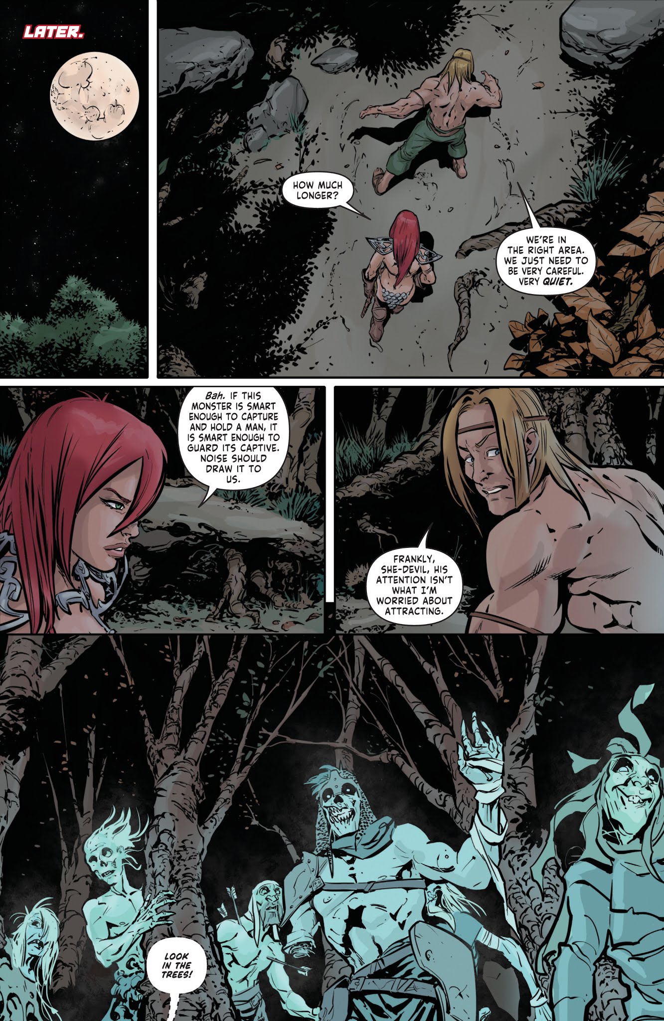 Read online Red Sonja: Halloween Special comic -  Issue # Full - 10