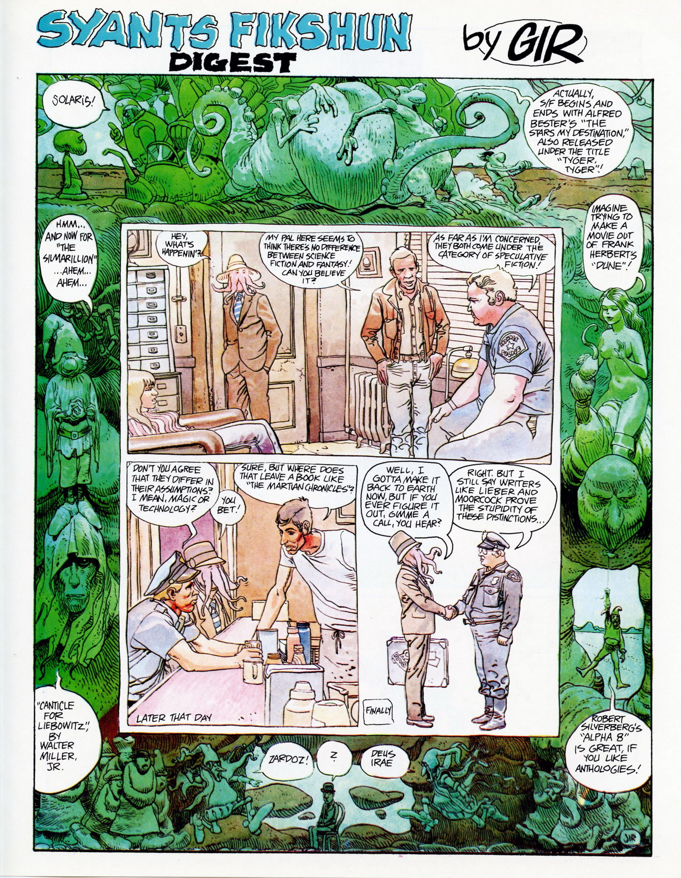 Read online Heavy Metal Presents Is Man Good? comic -  Issue # Full - 36