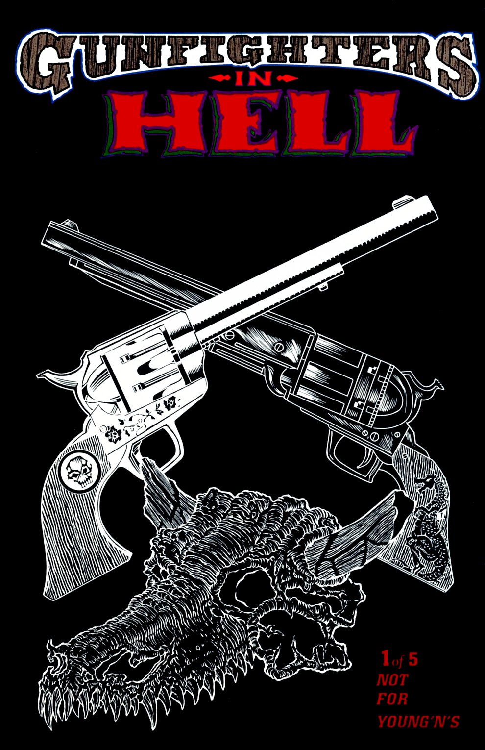 Read online Gunfighters in Hell comic -  Issue #1 - 1