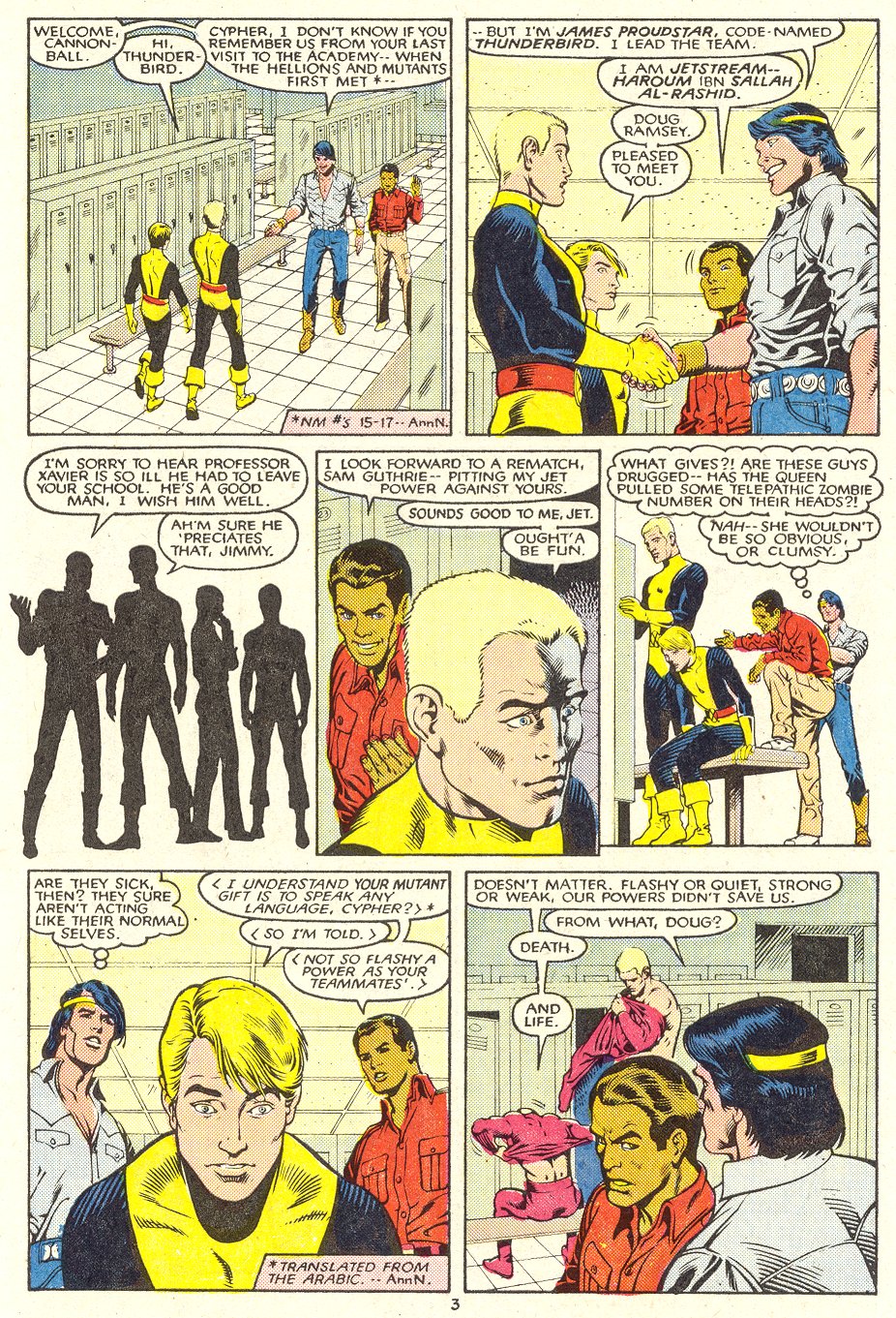 Read online The New Mutants comic -  Issue #39 - 4