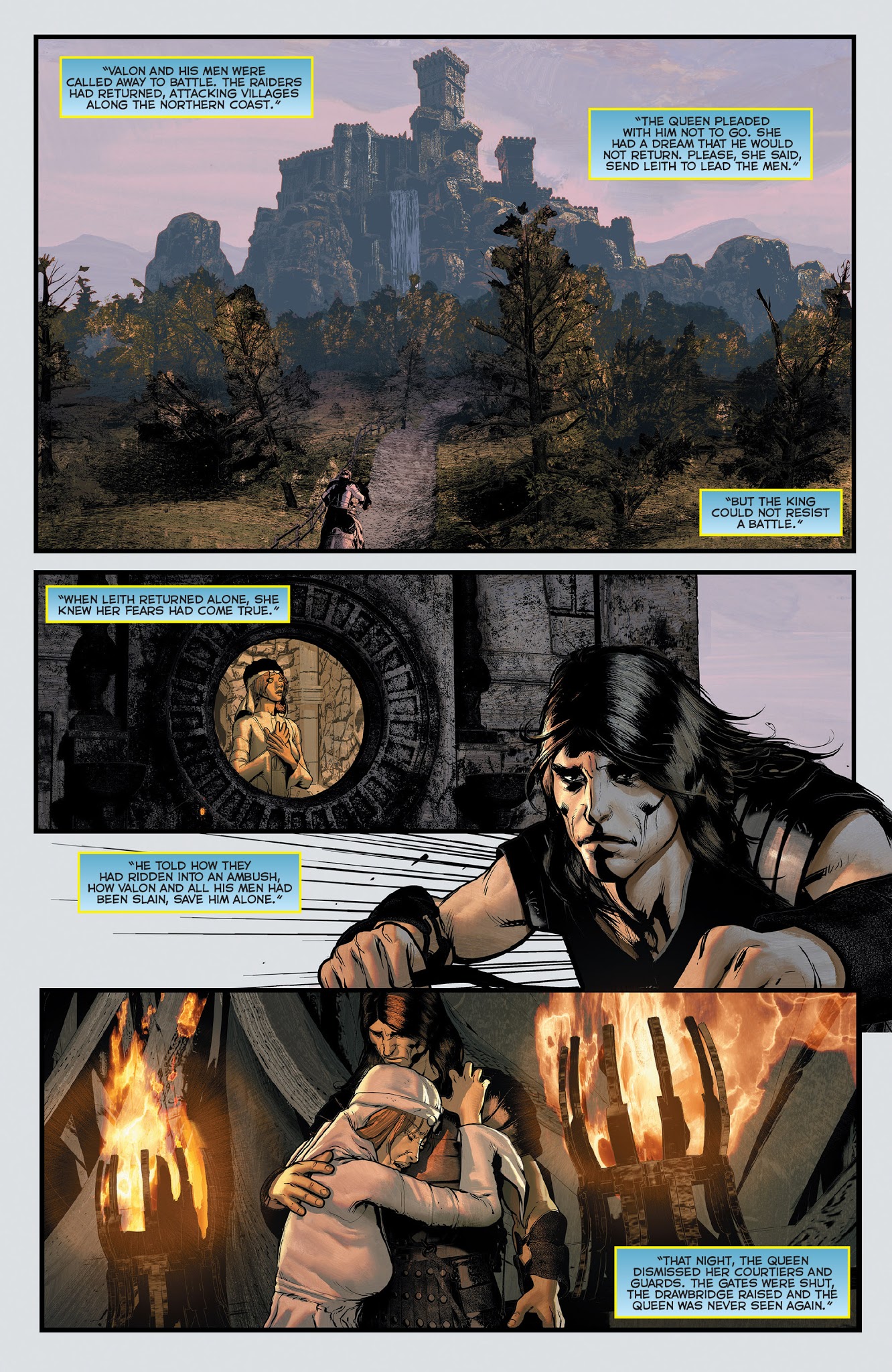 Read online Medieval Spawn and Witchblade comic -  Issue #1 - 21