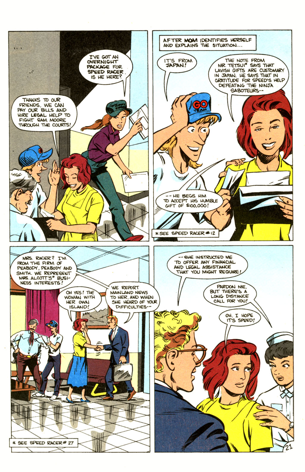 Read online Speed Racer (1987) comic -  Issue #30 - 26