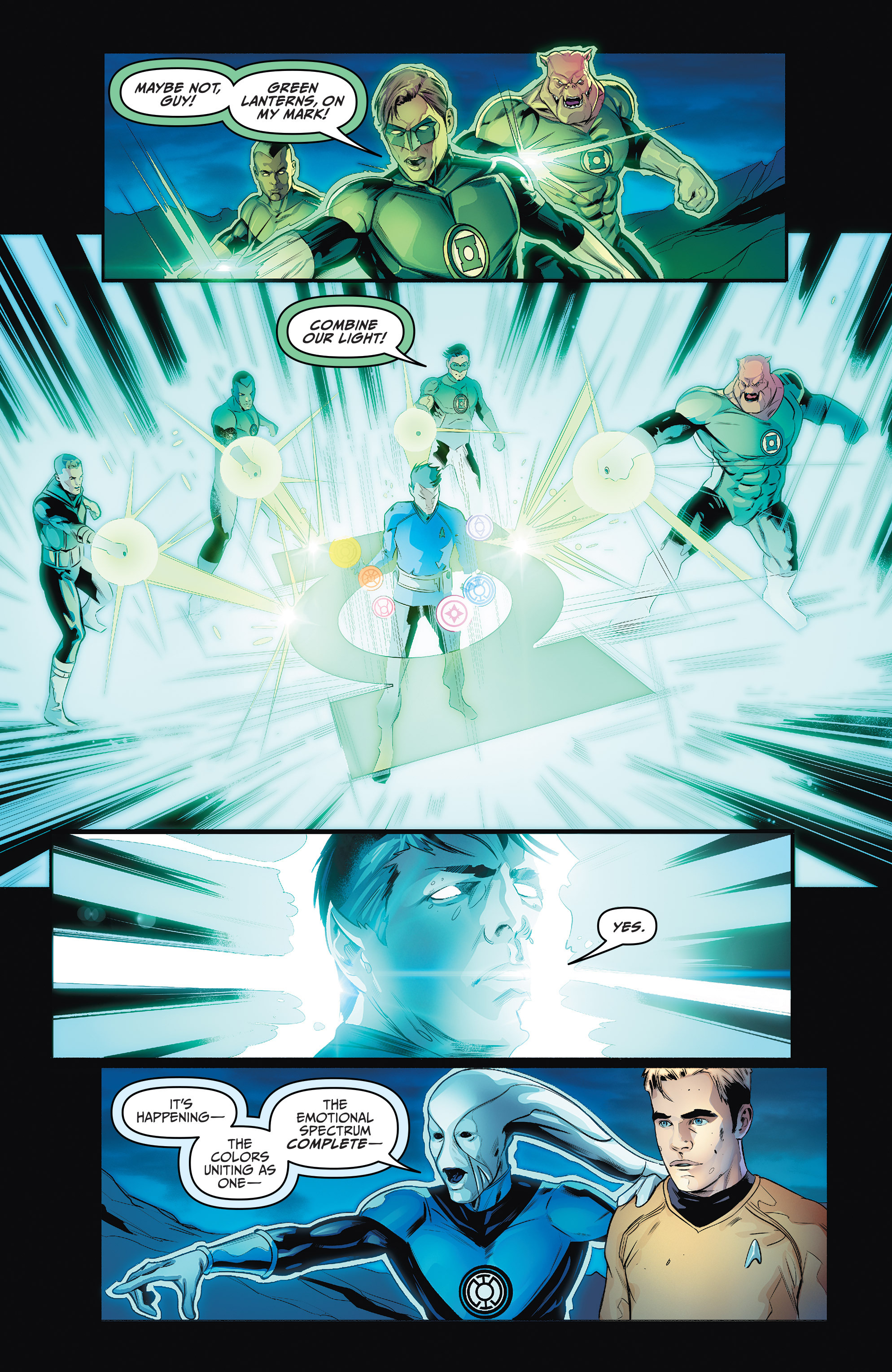 Read online Star Trek/Green Lantern (2015) comic -  Issue #6 - 17